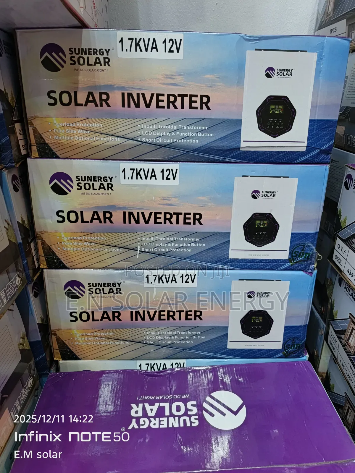 1.7kva/12v Solar Inverter Available Now