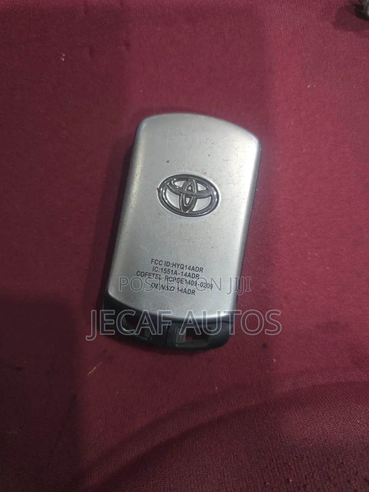 Toyota Sienna Key
