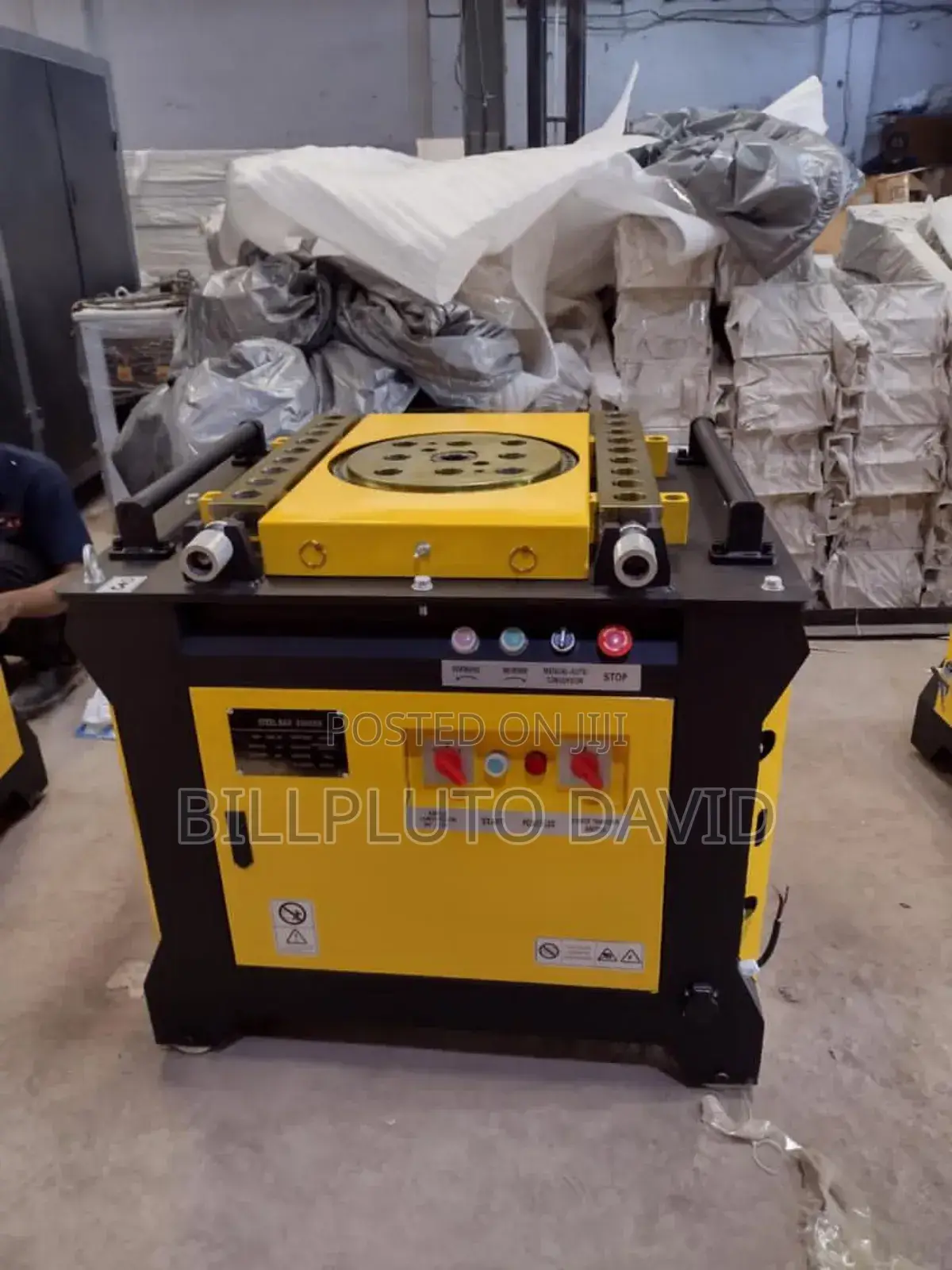 Steel Bar Rebar Ring Bending Machine
