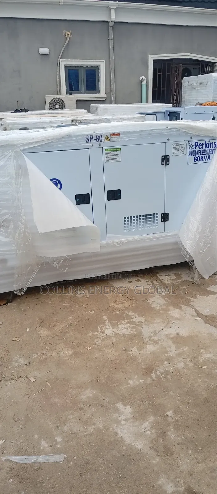 80kva Uk Brand New Perkins Soundproof Copper Coil Generator