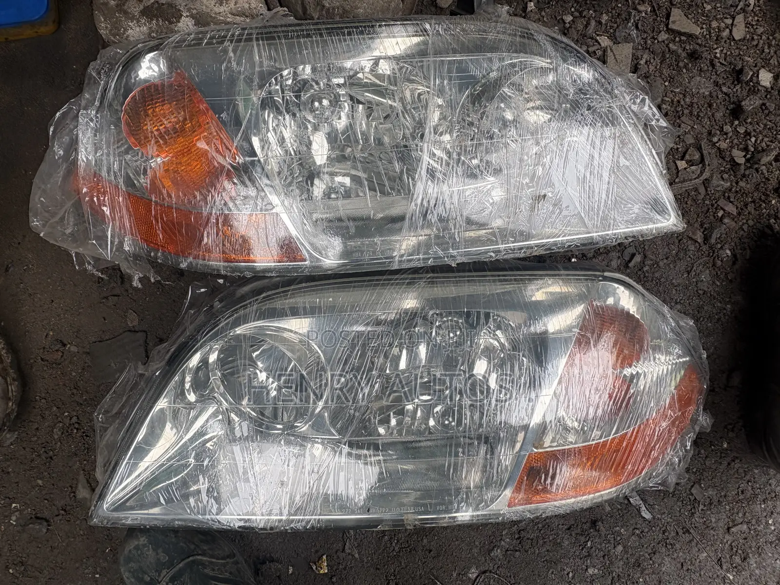 Set Headlights Accura MDX 2003
