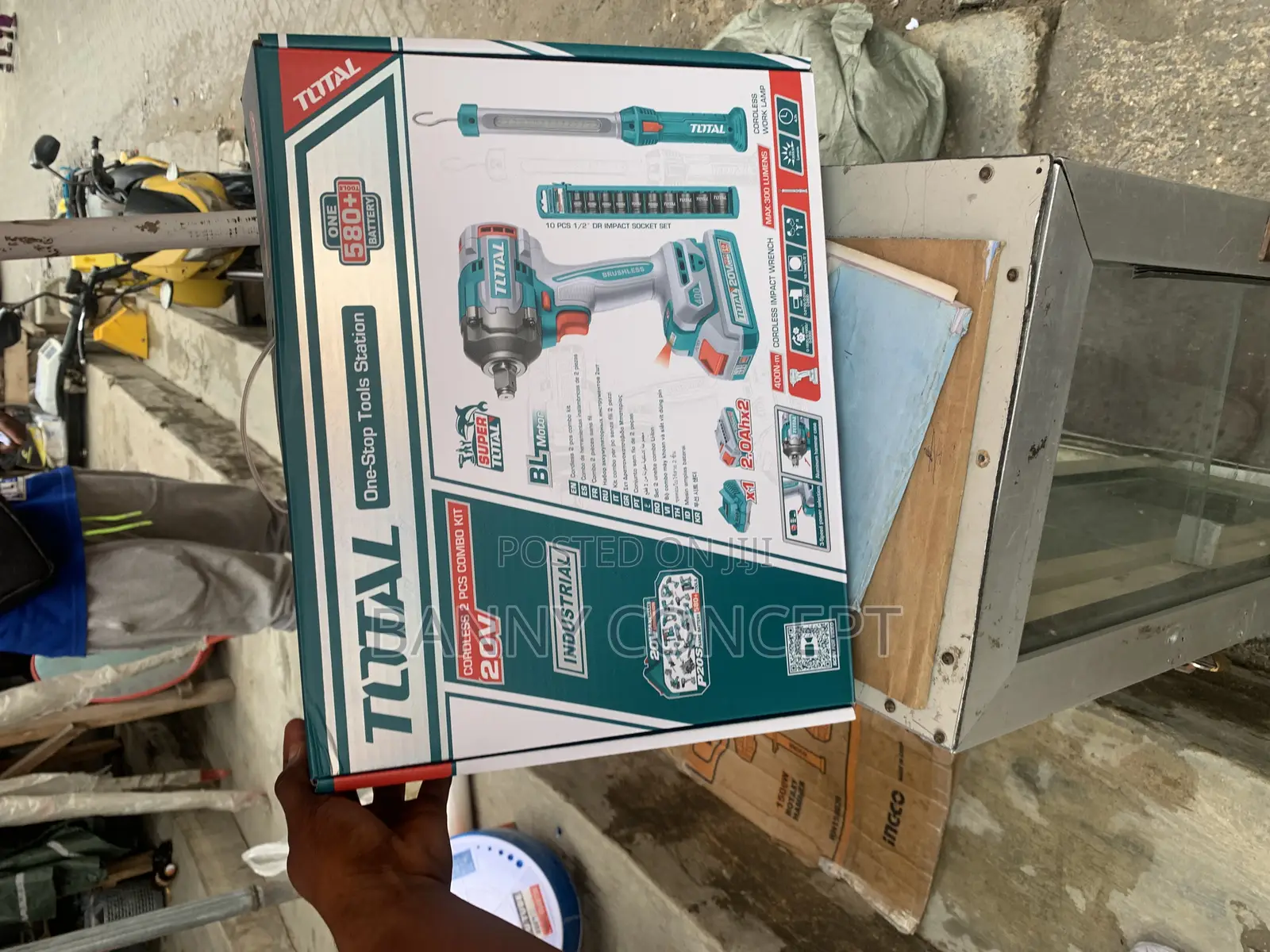 20v Cordless 2-Piece Combo Kit (Industrial Series)