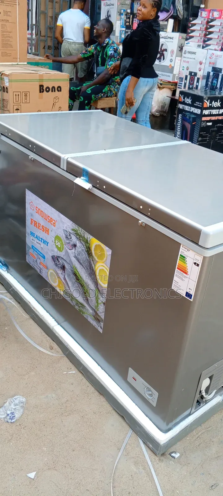 Snowsea Deep Freezer 500 Letter Original