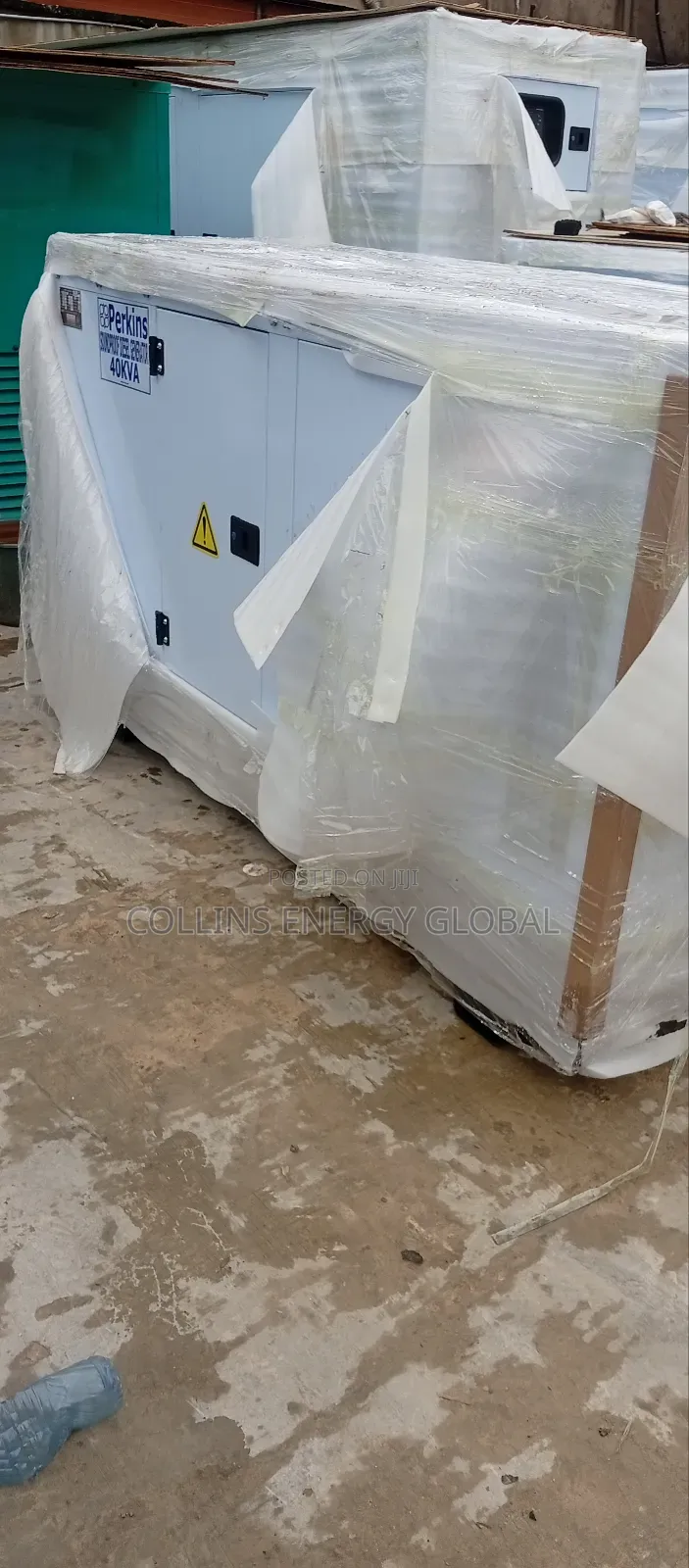 40kva Uk Brand New Perkins Soundproof Copper Coil Generator