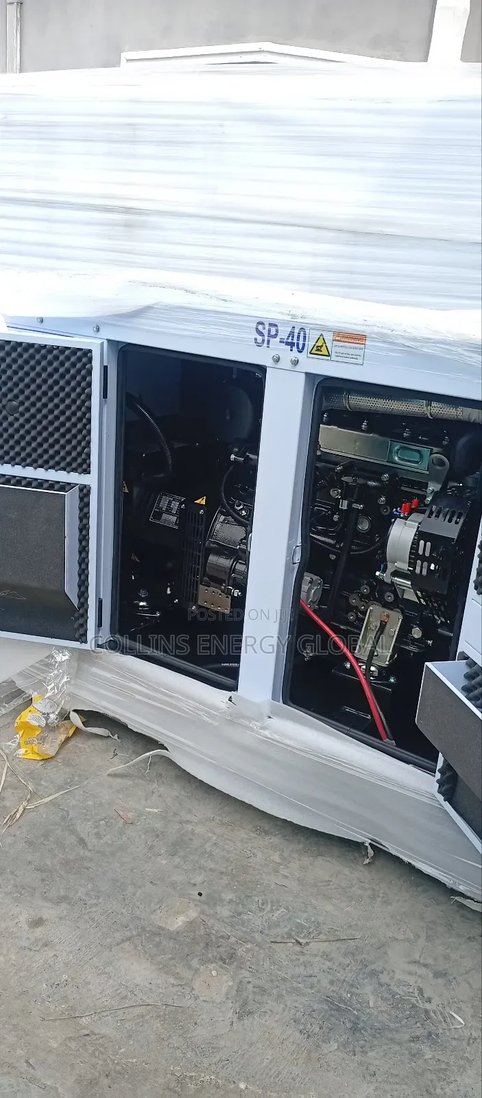 40kva Uk Brand New Perkins Soundproof Copper Coil Generator