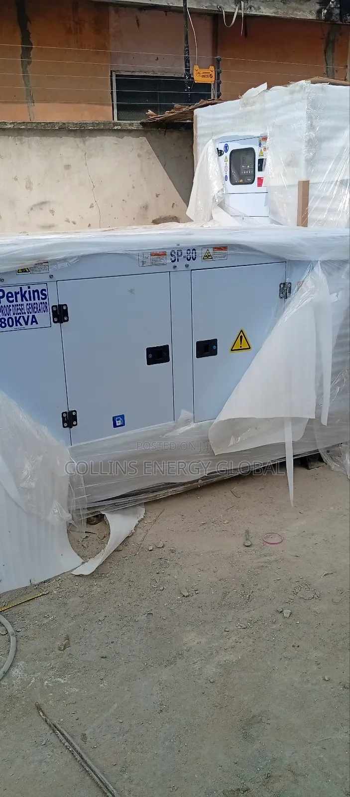 80kva Brand New Uk Perkins Soundproof Copper Coil Generator