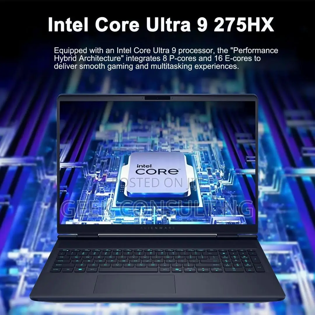 New Laptop Dell Alienware 16X Aurora 64GB Intel Core Ultra 9 SSD 4T