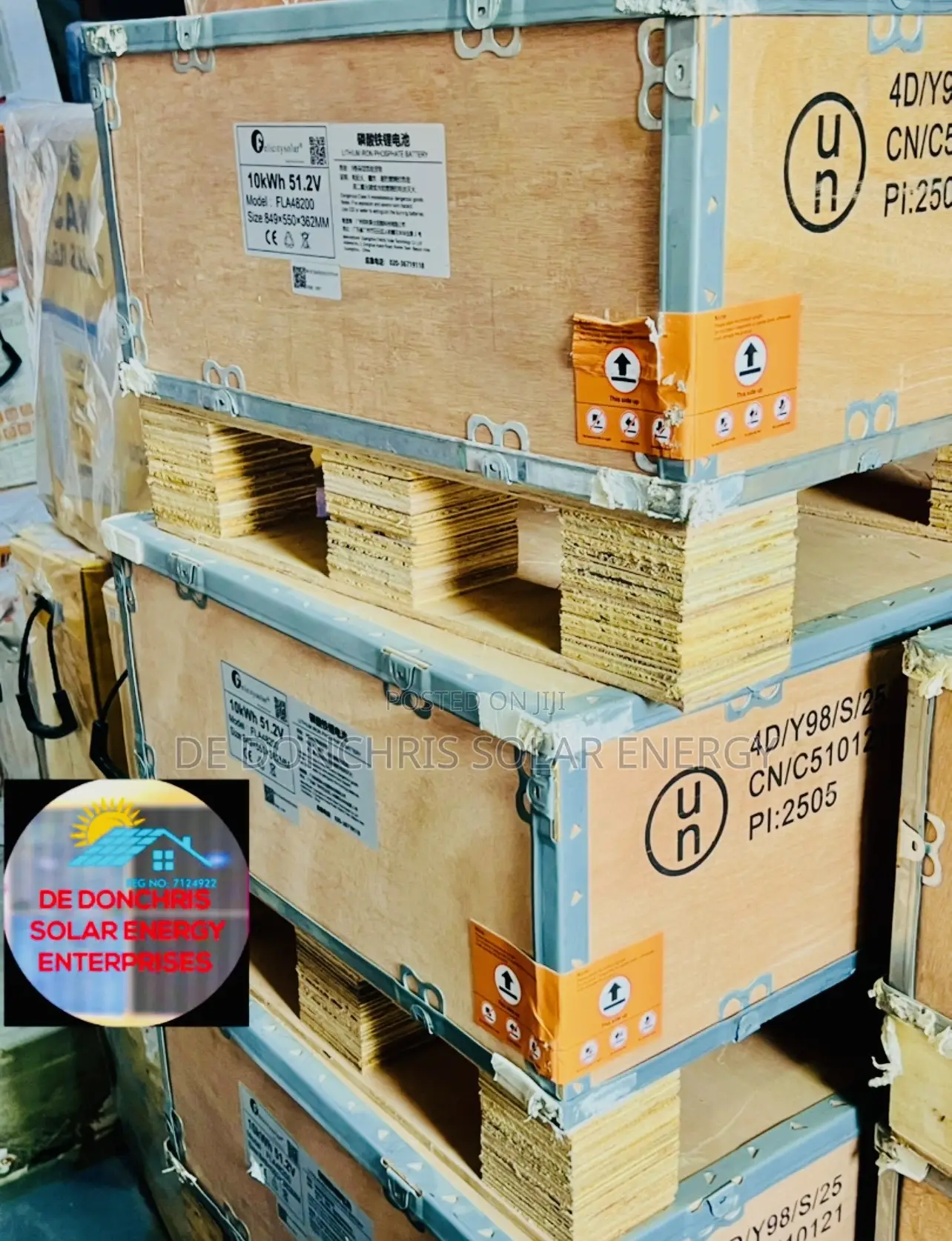 Original Felicity 10kwh 51.2v 200ah Fla Lithium Ion Battery Available