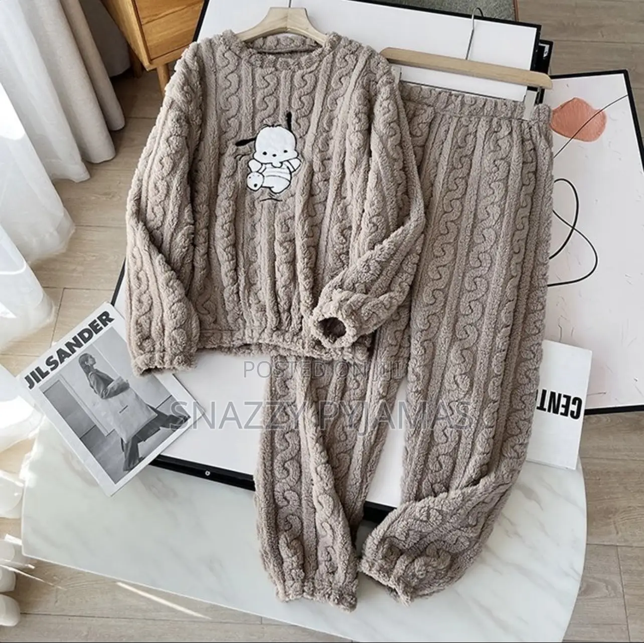 Snazzy Knitted Loungewear/ Airport Outfit