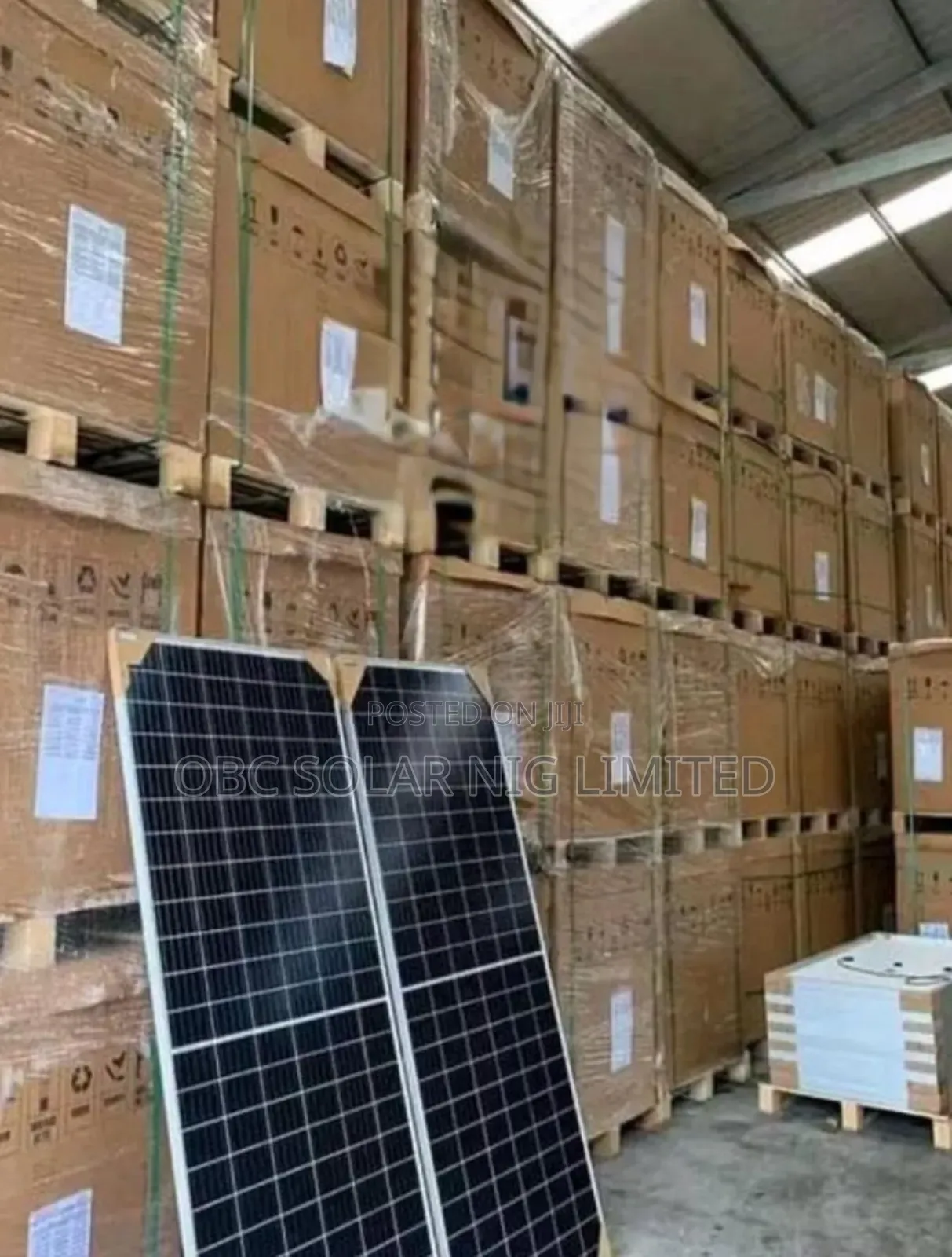 Jinko Solar Panels 525watts Cleaned and Strong