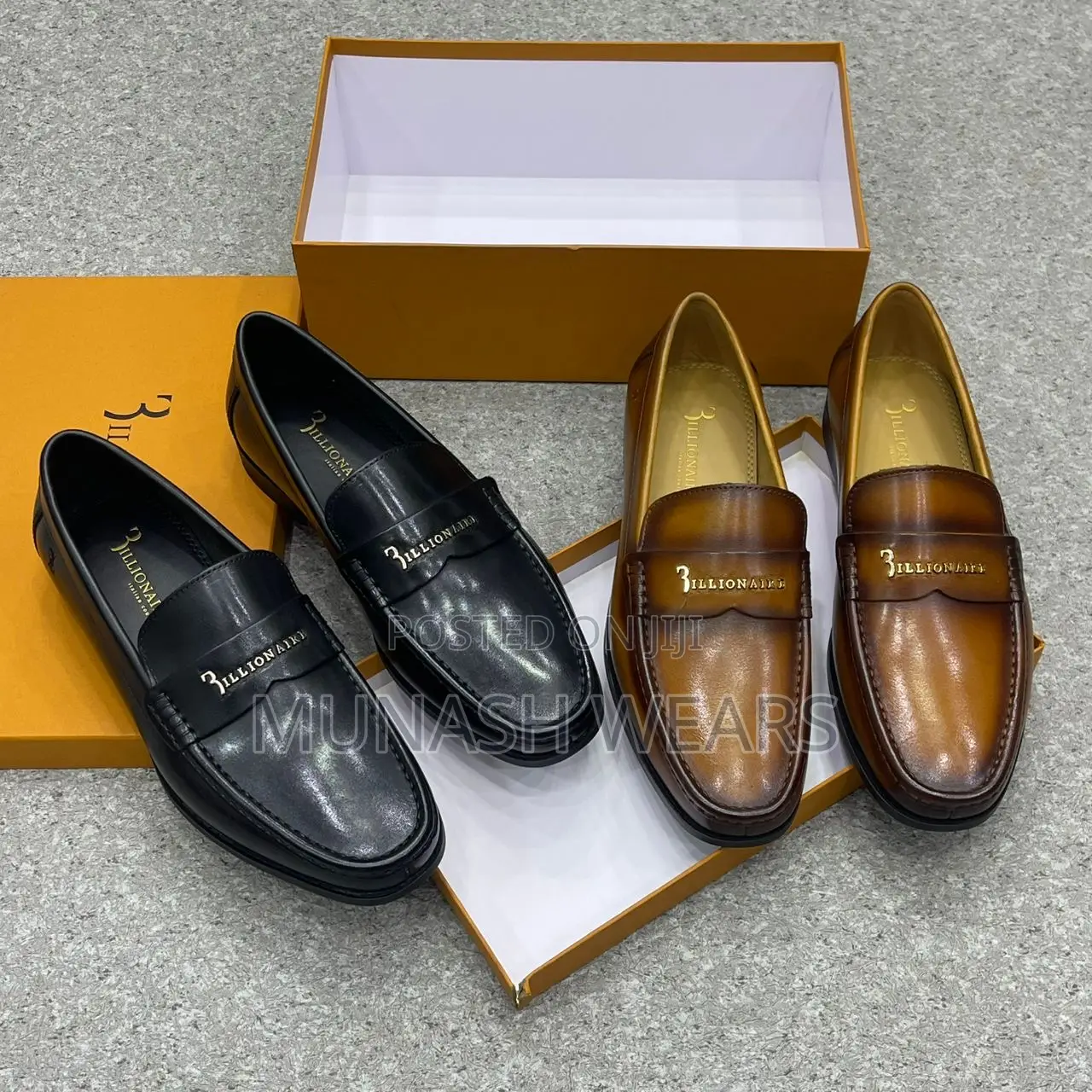 Billionare Classic Shoes For Men 40-46 Available