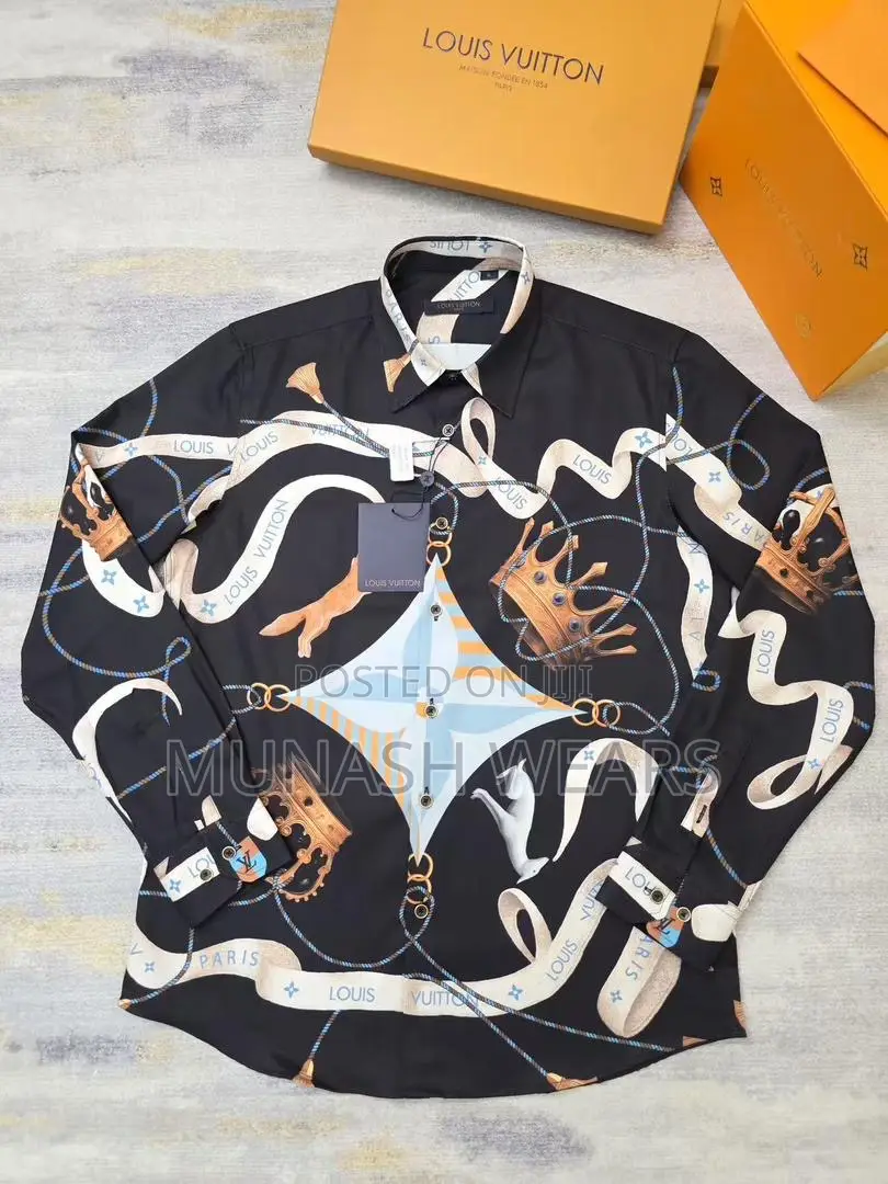Luxury Louis Vuitton Shirt For Men S-5xl Available