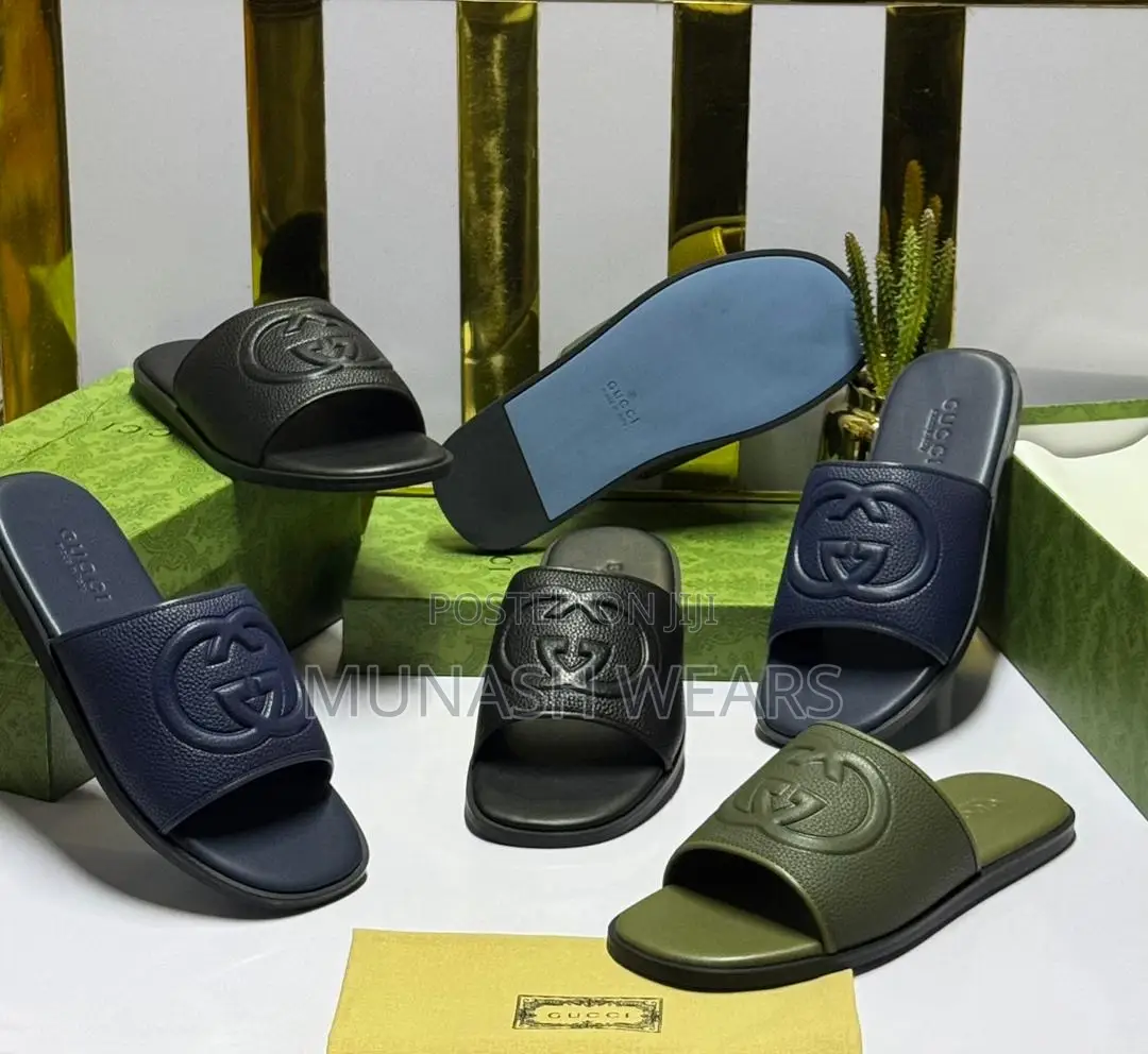 Gucci Leather Slipers Cover 40-46