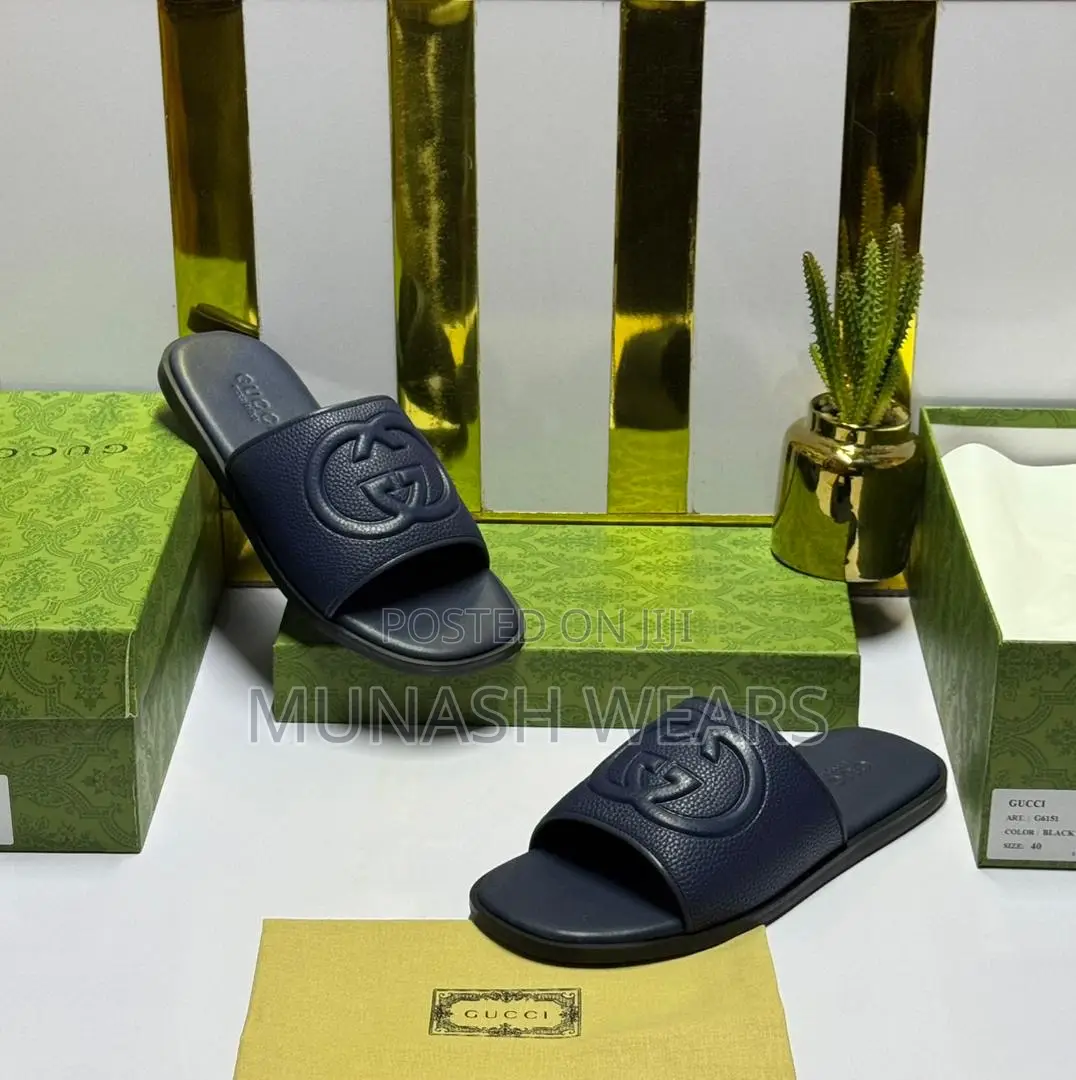 Gucci Leather Slipers Cover 40-46