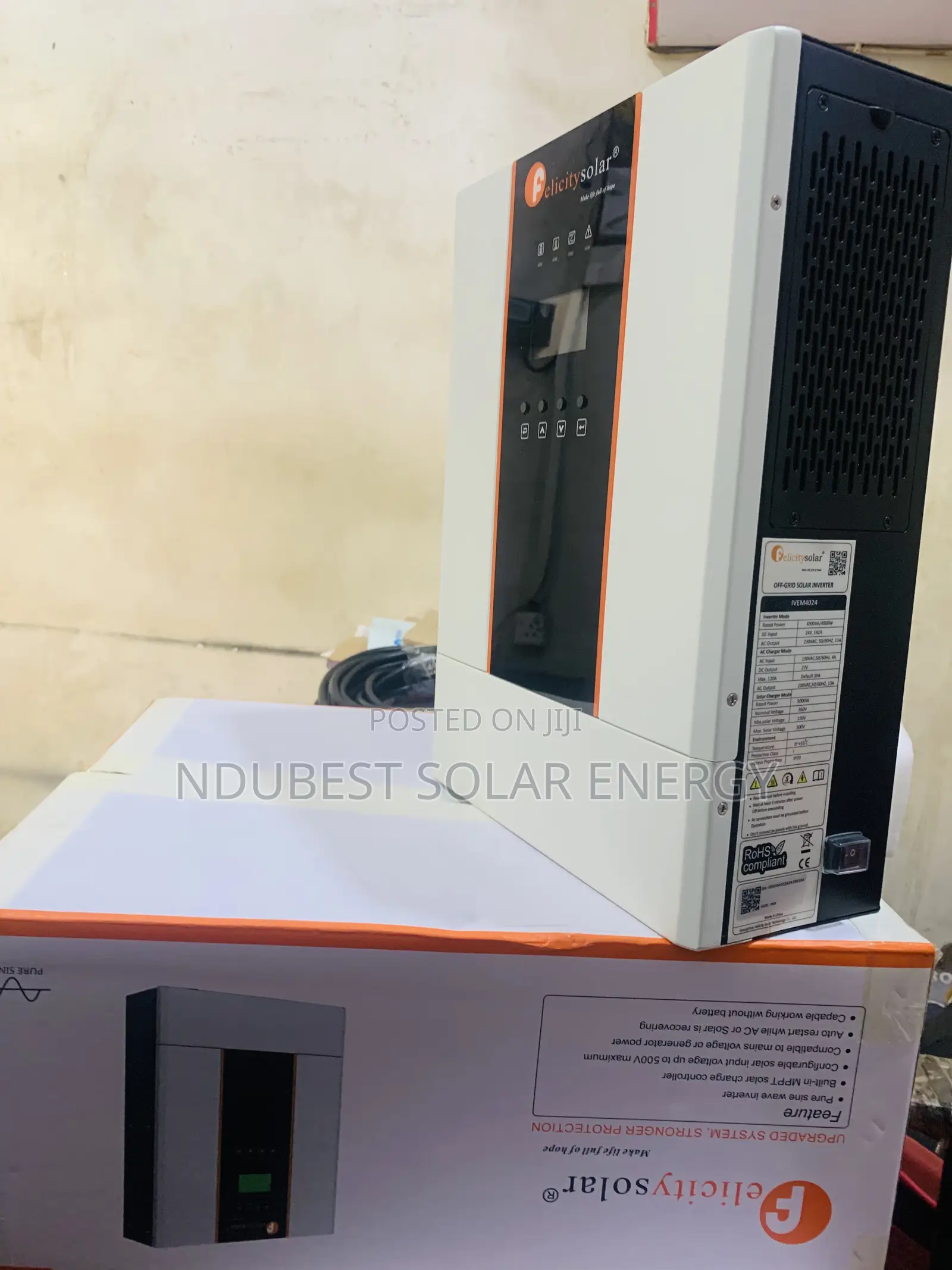 3kva 24v Ivps Felicity Hybrid Inverter