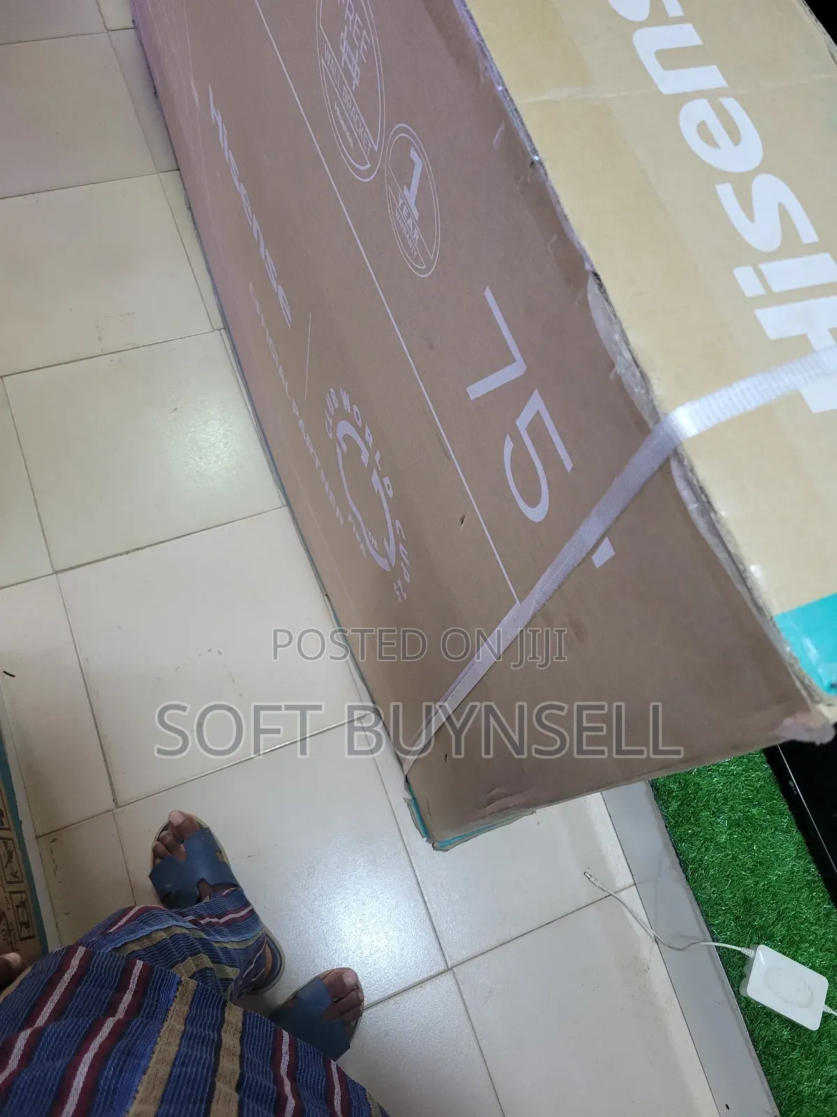 Brand New 75" Qled Hisense Smart Tv