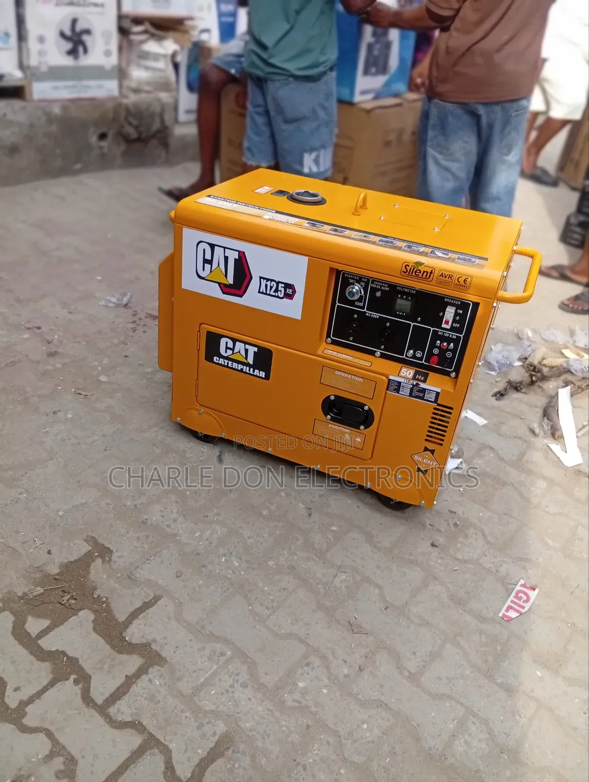 Original Cat 12kva Diseal Soundproof Generator