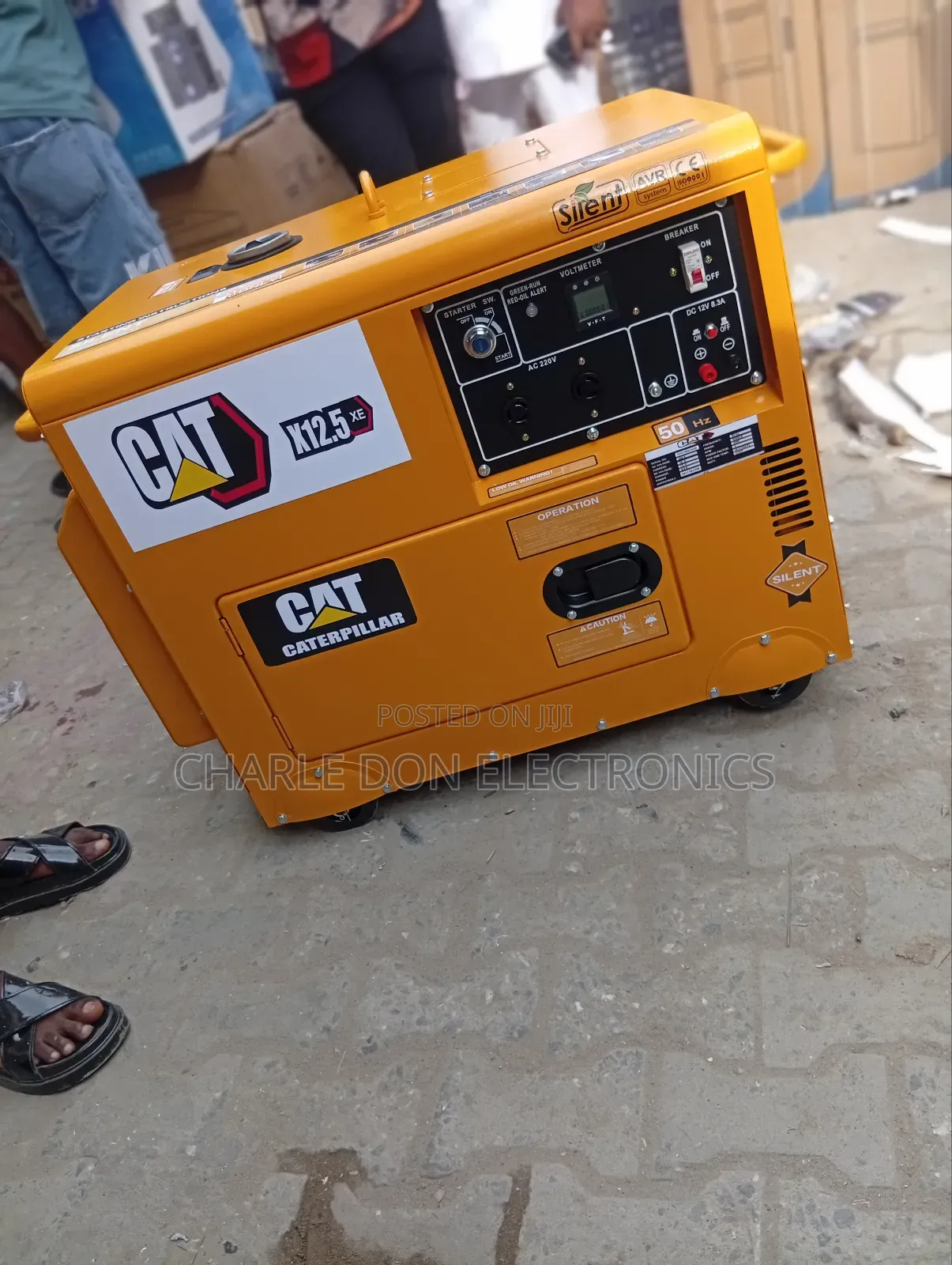 Best Quality of 12kva Cat Diseal Soundproof Generator With a  Copper