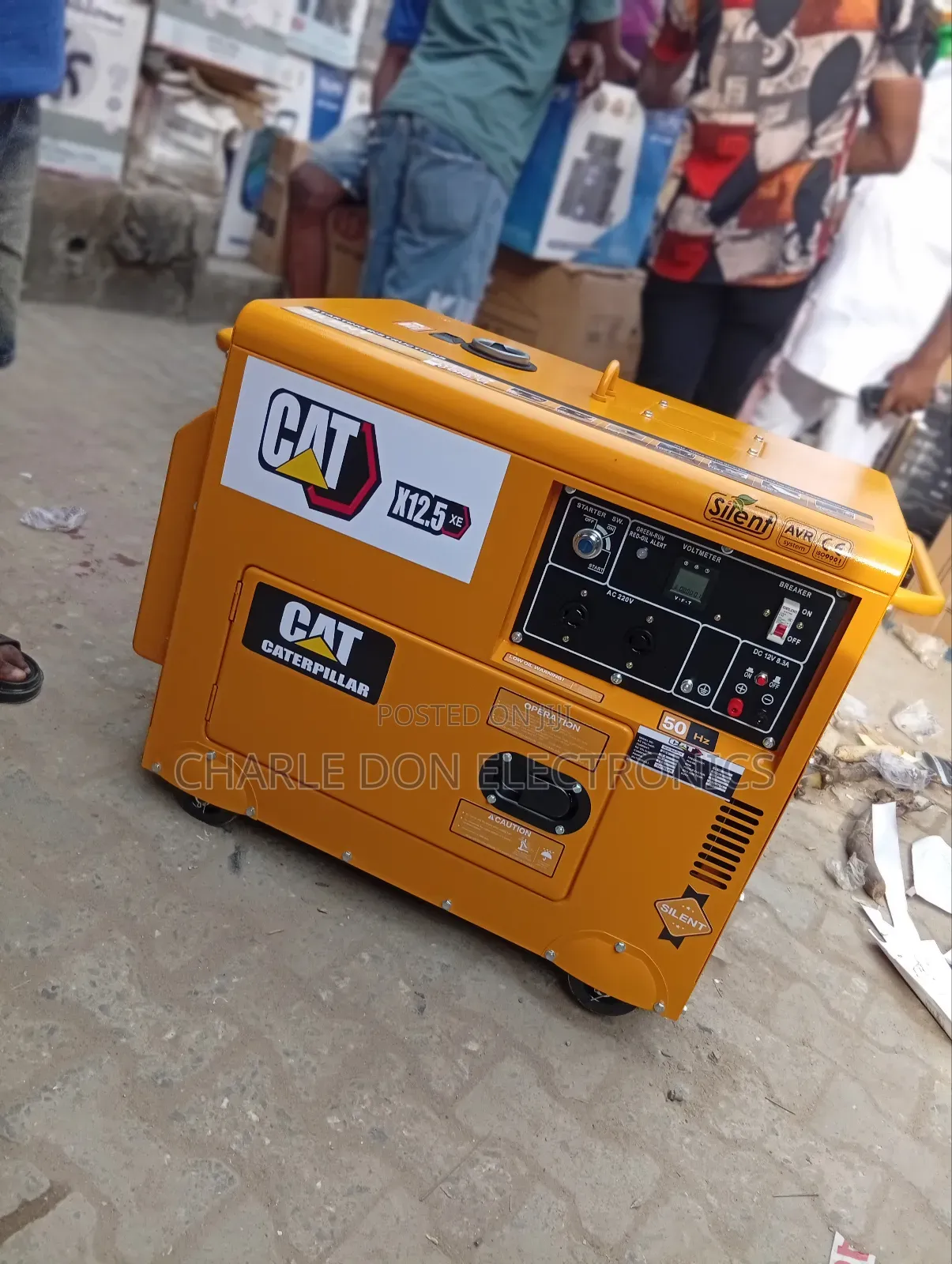 Cat 12kva Diseal Soundproof Generator Best Quality