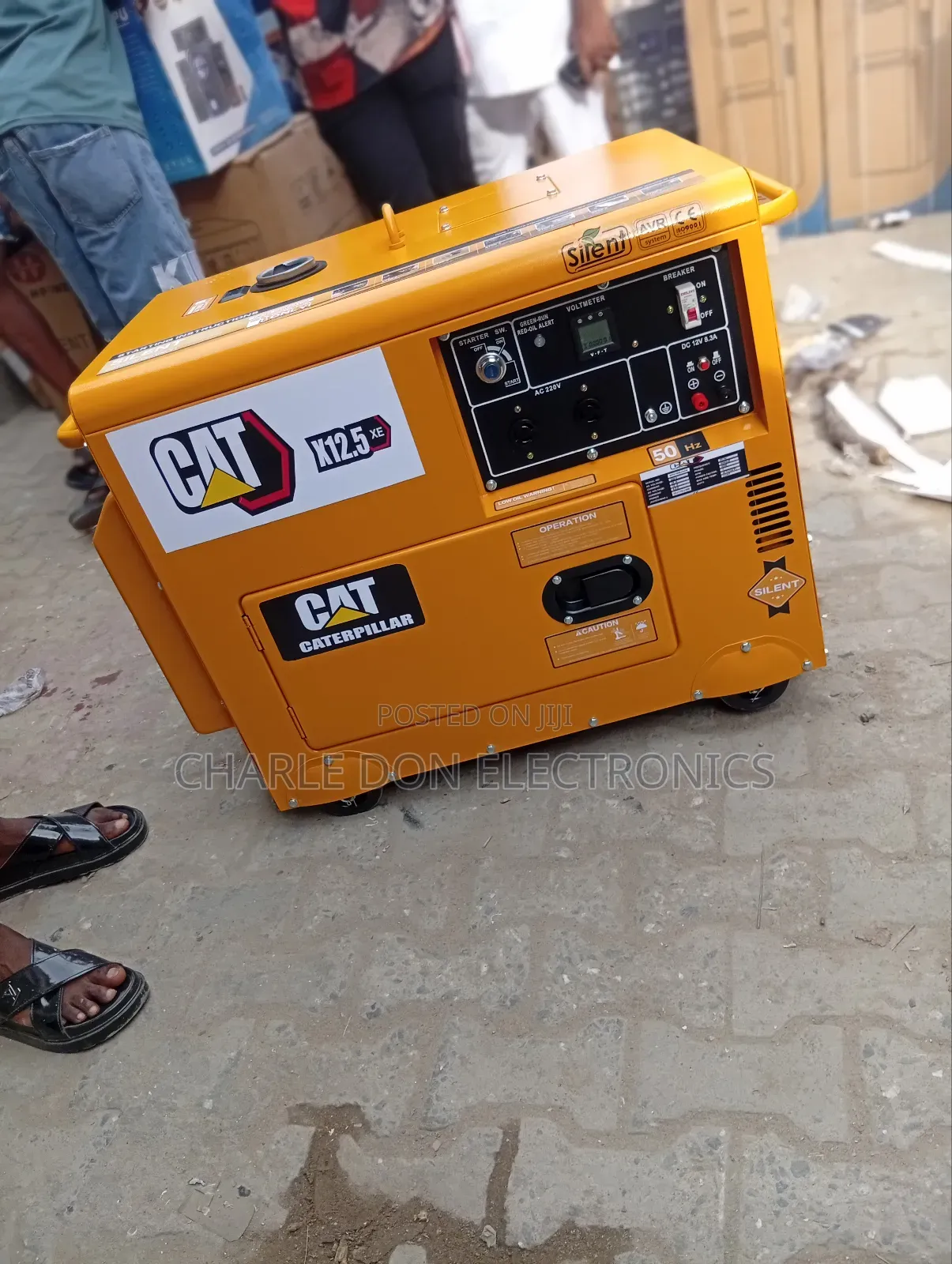 12kva Original Cat Diseal Soundproof Generator With a  Copper Coil