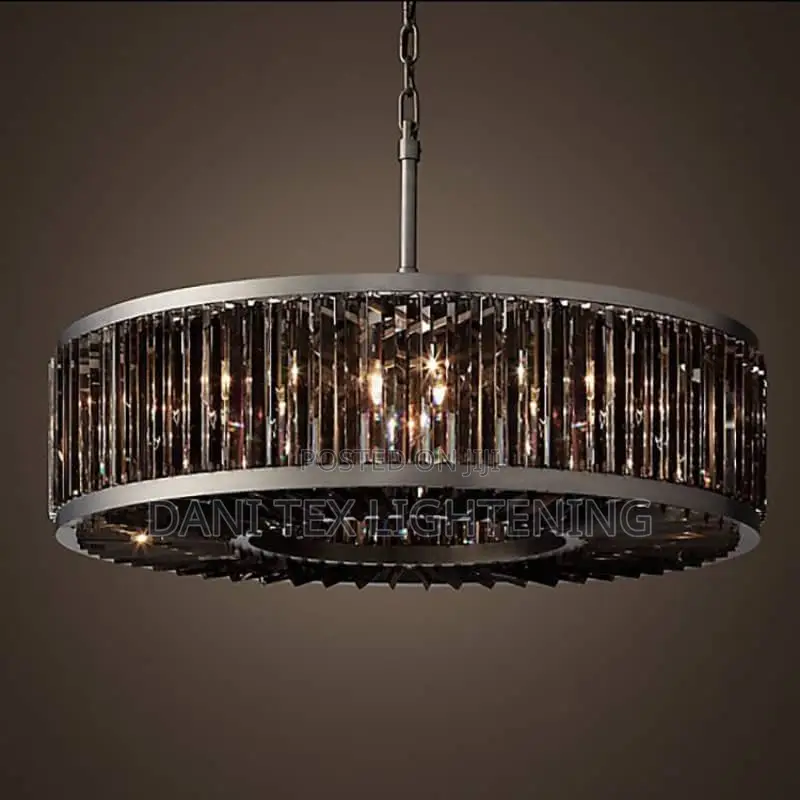 American Creative Personality Crystal Lamp Retro Simple Living Room
