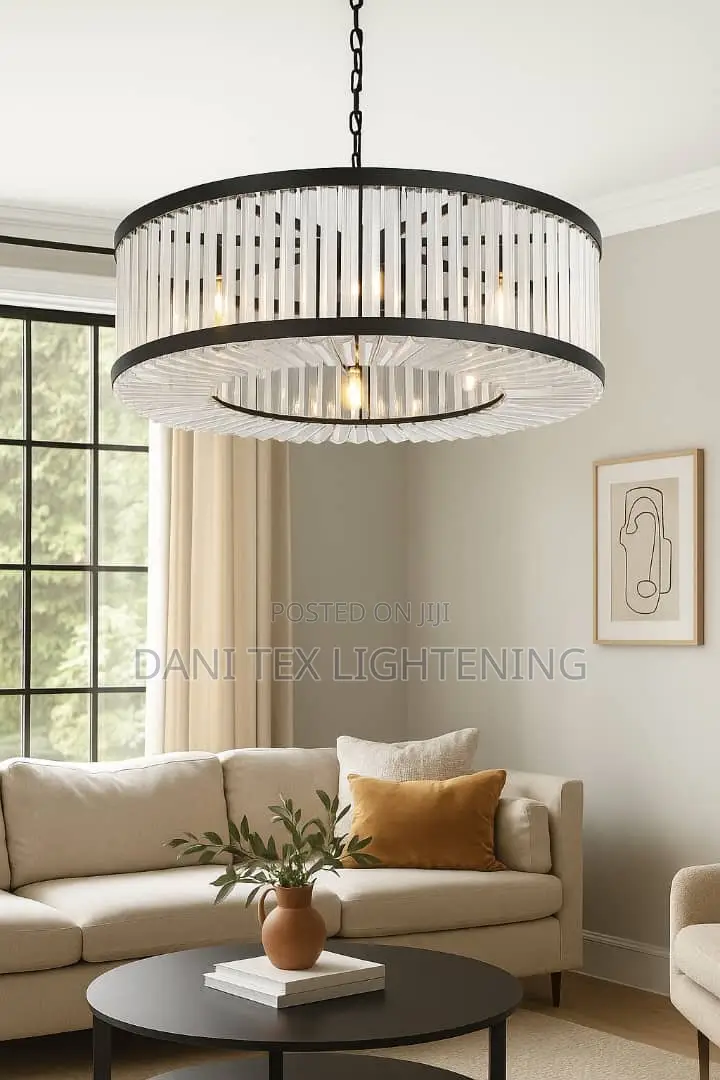 American Creative Personality Crystal Lamp Retro Simple Living Room