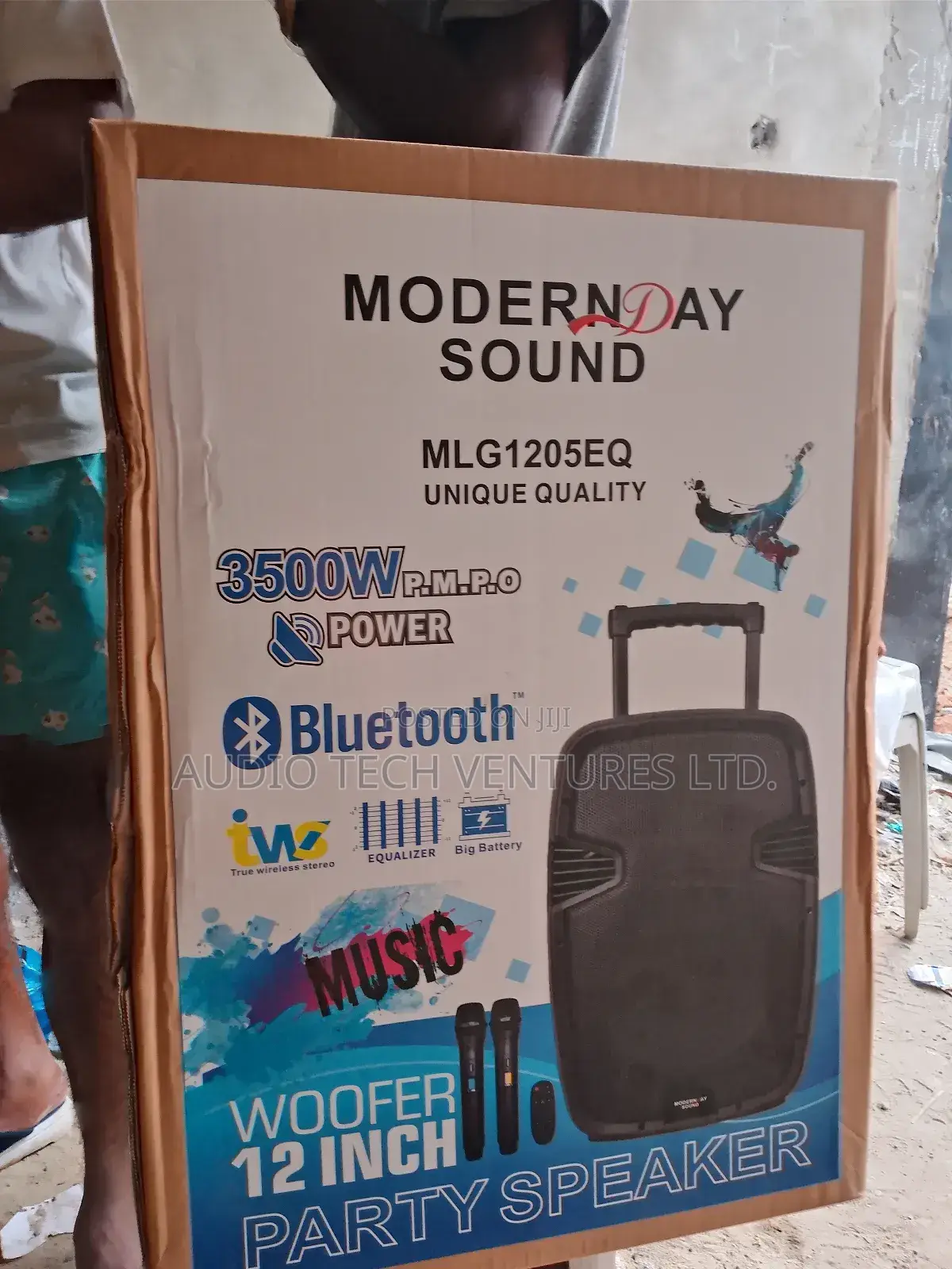 Modern Day Pa System 12 Inches 3500w