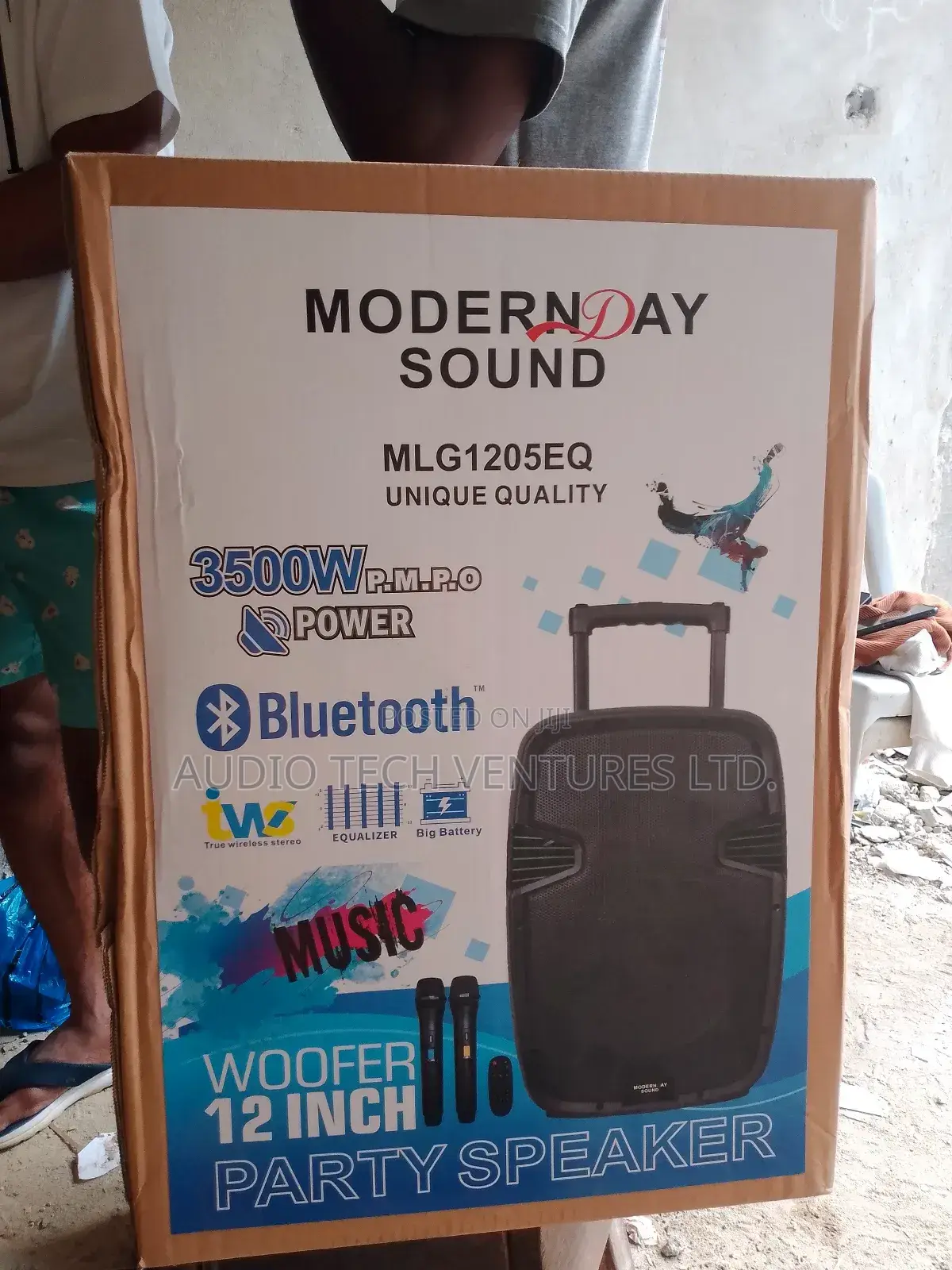 Modern Day Pa System 12 Inches 3500w
