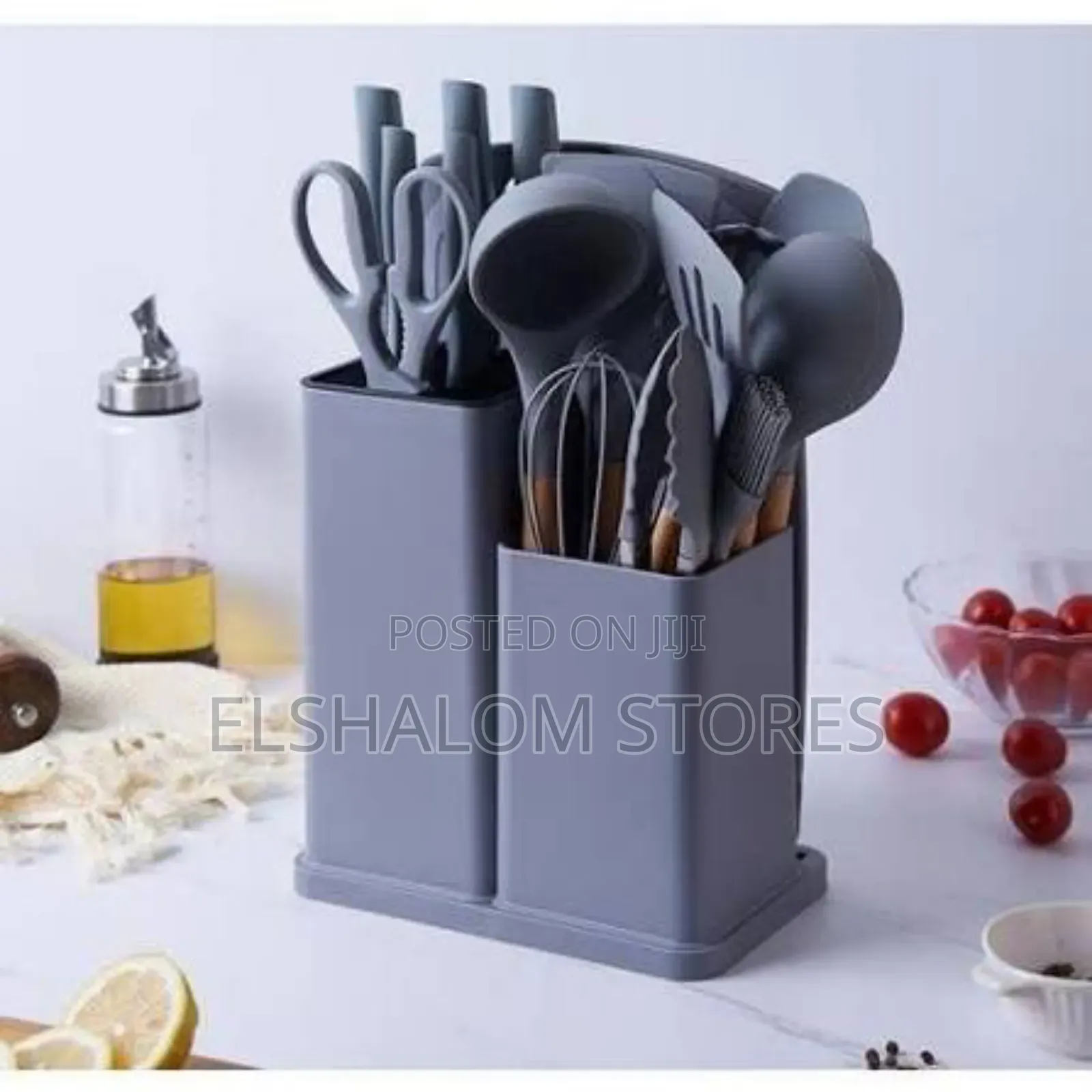 19 PCS Sets of Silicon Spoon/Knife Sets