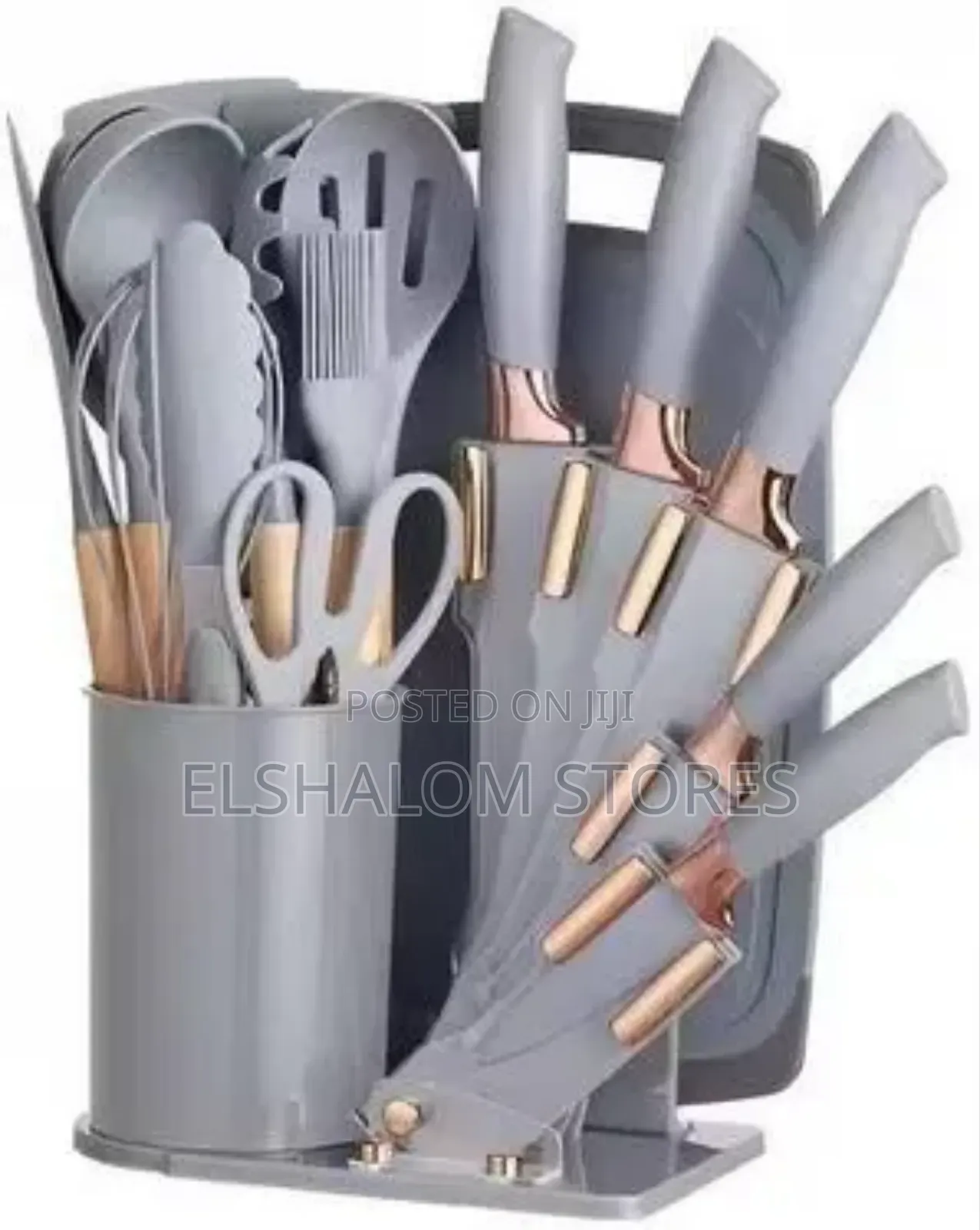 19 PCS Sets of Silicon Spoon/Knife Sets