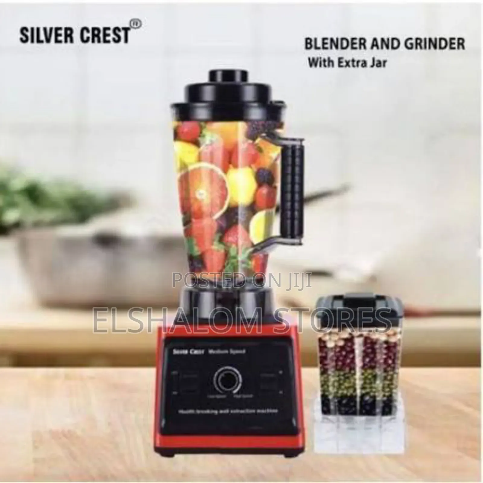 9500watts 4 Litres Silver Crest Industrial Food Blender