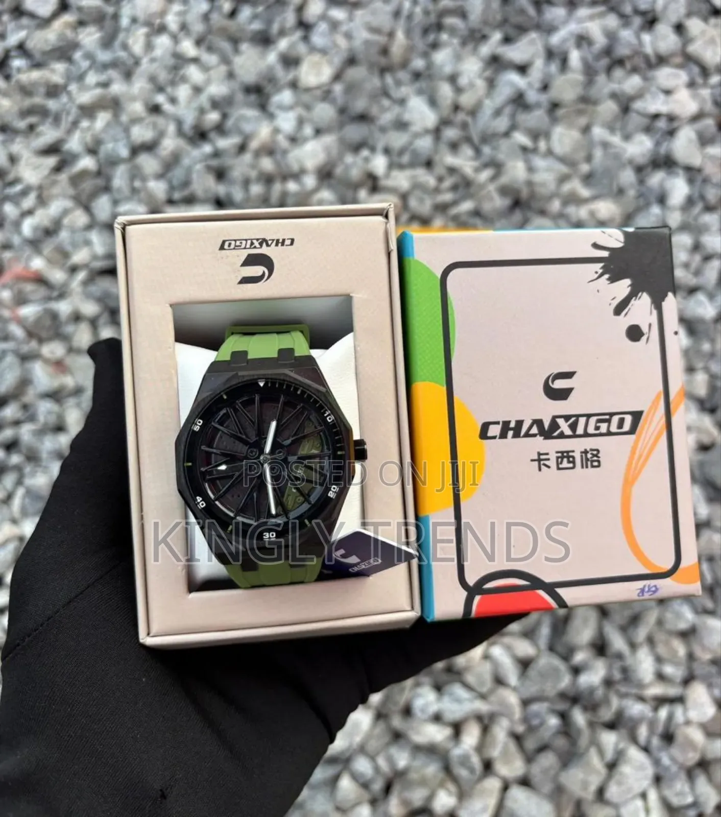 New Chaxigo Rubber Wristwatch