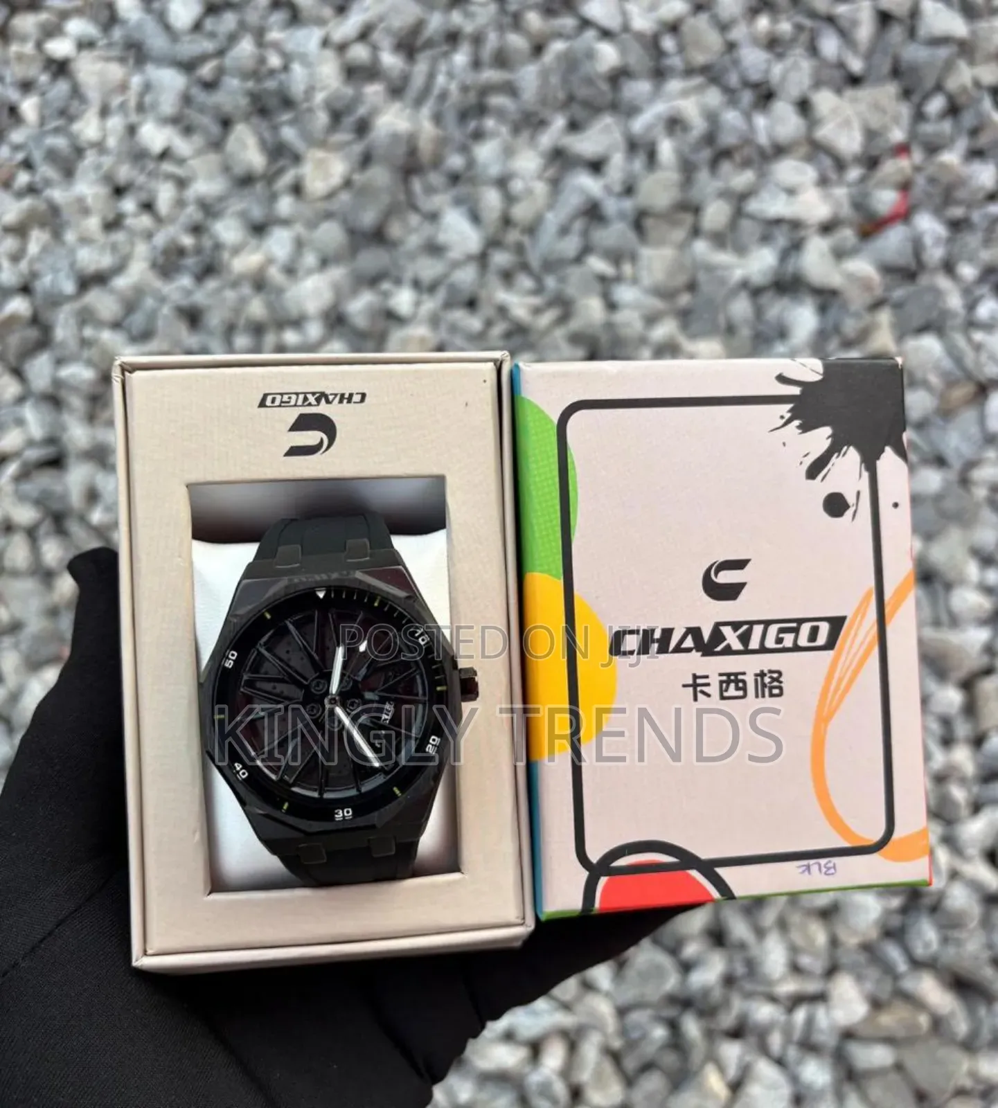 New Chaxigo Rubber Wristwatch
