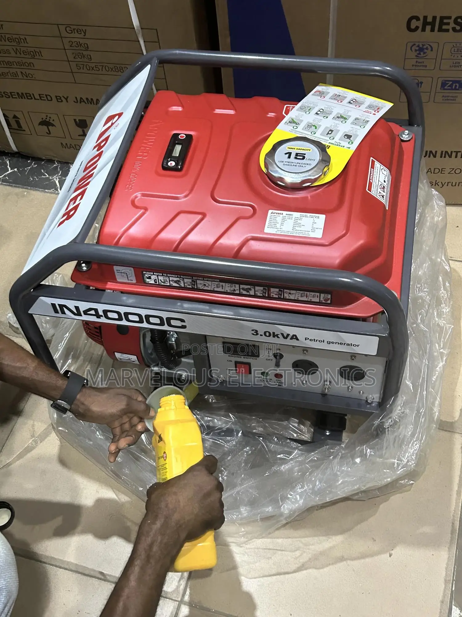 Brand New Ipower Full Copper Coil Engine Generator With Warranty
