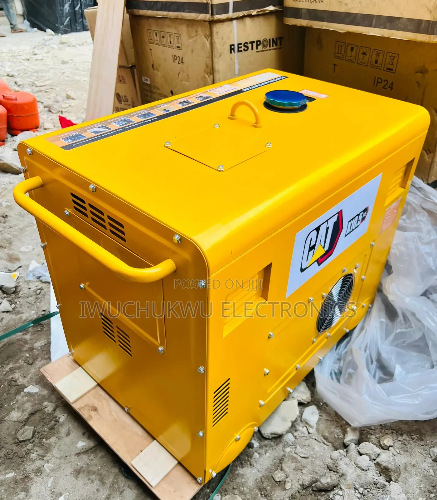 10kva Cat Mantrac Diesel Soundproof Generator