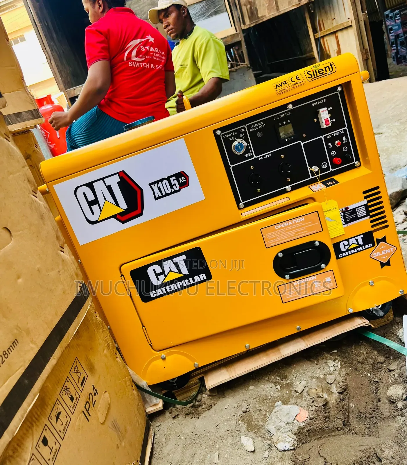 Model X10.5 10kva Cat Mantrac Diesel Generator With Copper Wire Coil