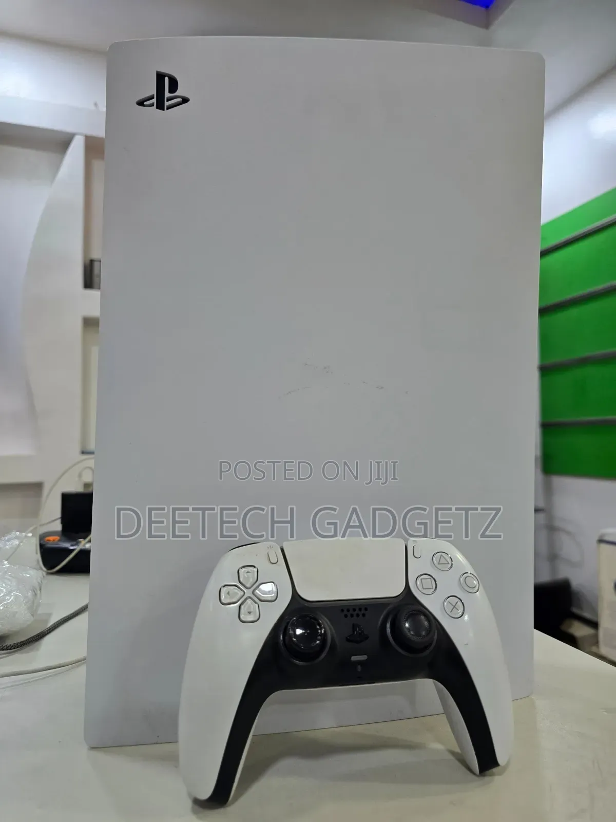 Ps5 Fat With 1 Pad, 2 Games