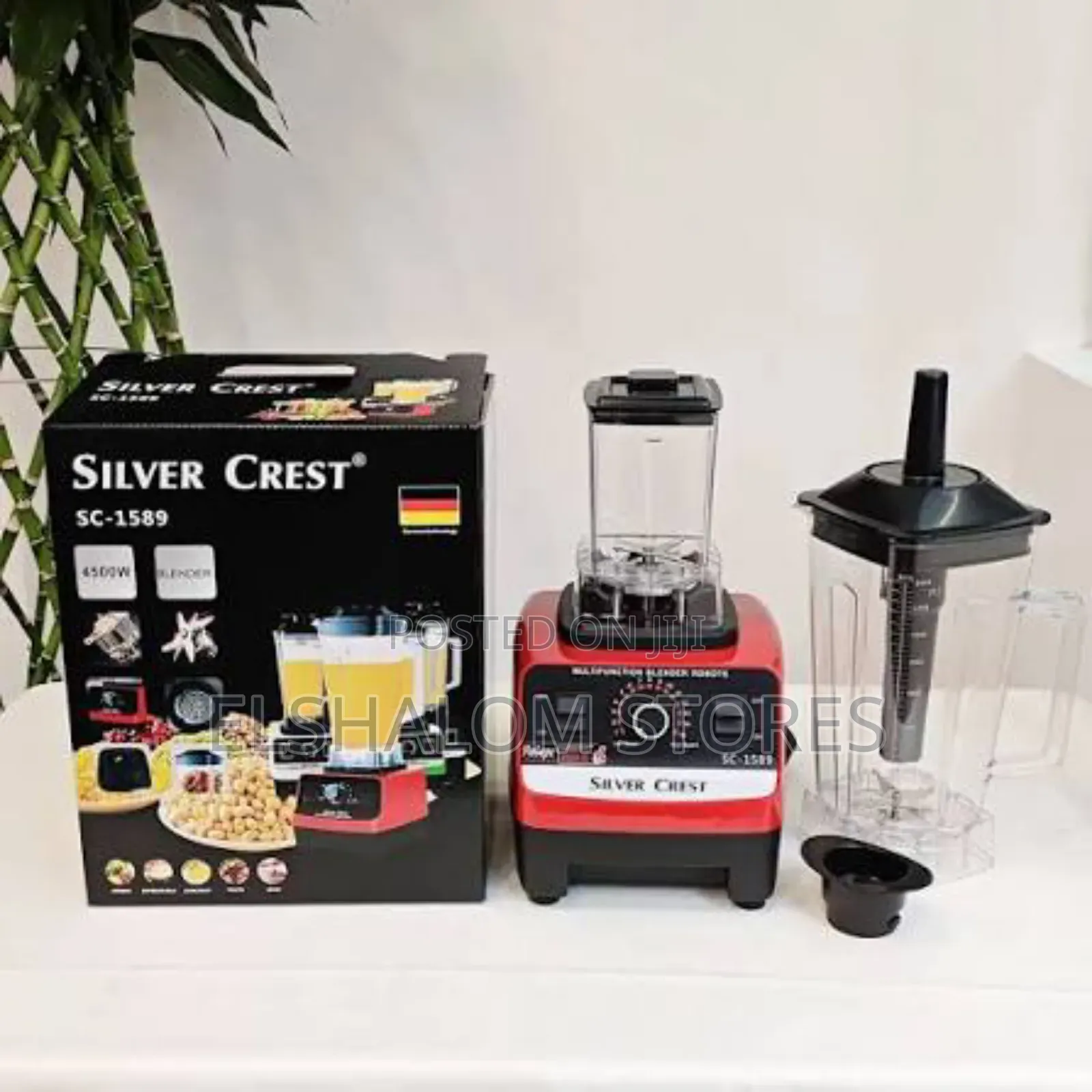 2.5 Litre Jar 5500watts Silver Crest Industrial Food Blender