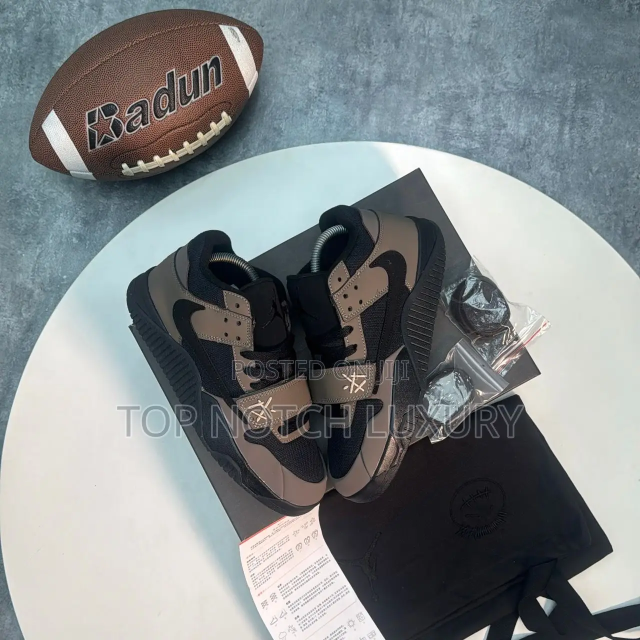 Original *Travis Scott X Jordan Jumpman Jack Brown Dark Mocha*
