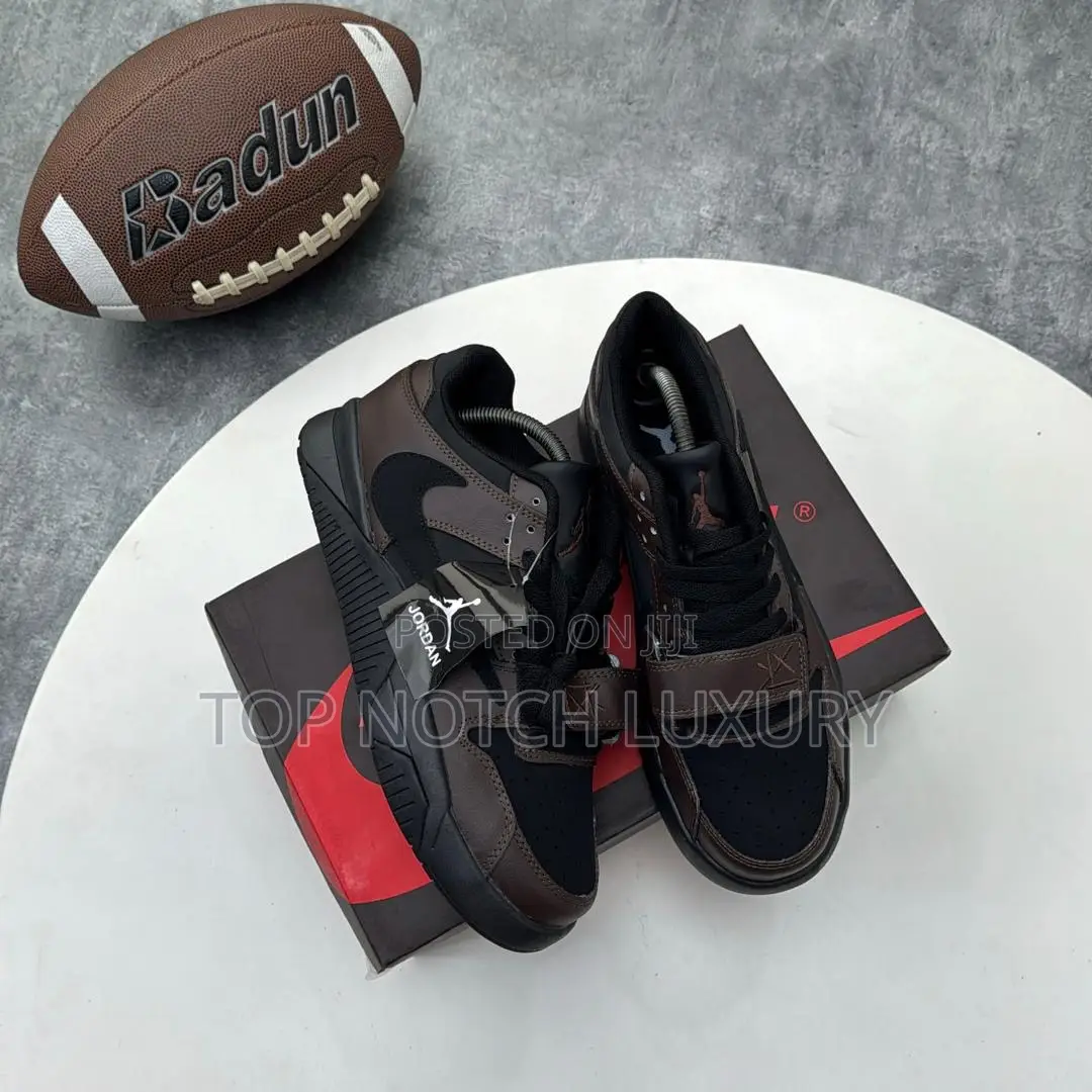 Original *Travis Scott X Jordan Jumpman Jack Brown Dark Mocha*