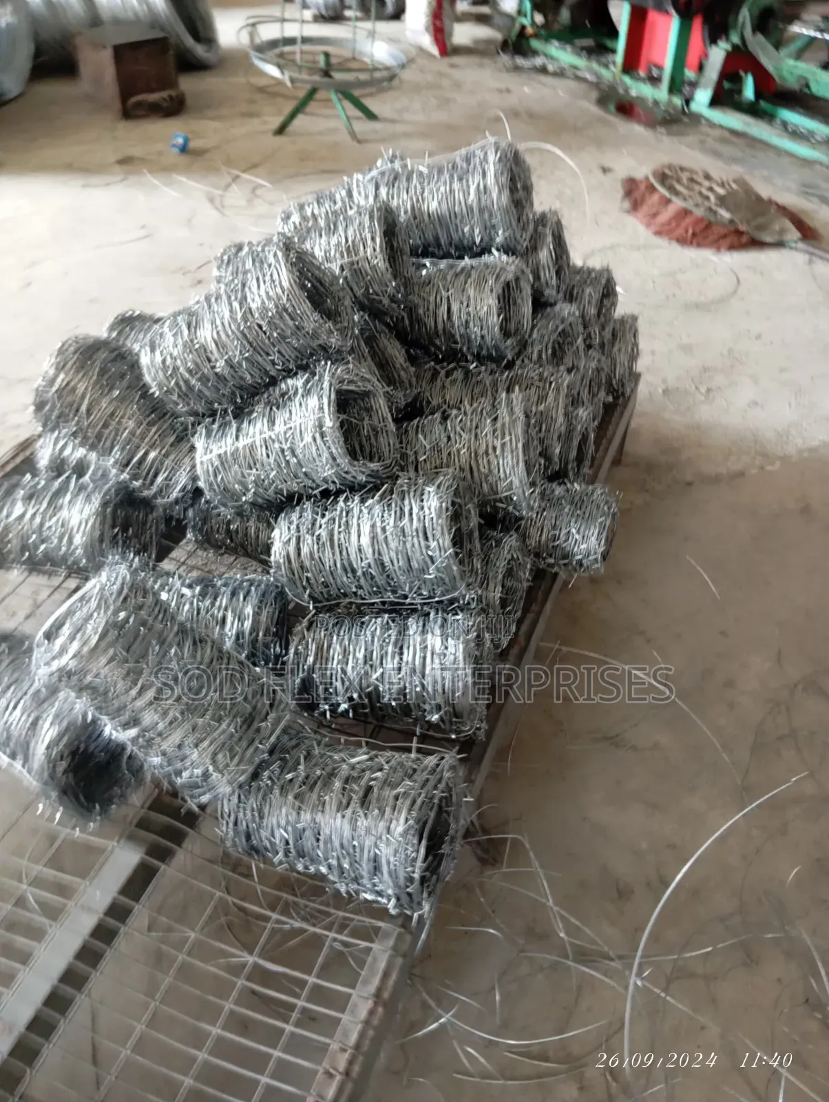 Durable 80m Length Barb Sharp Fence Wire