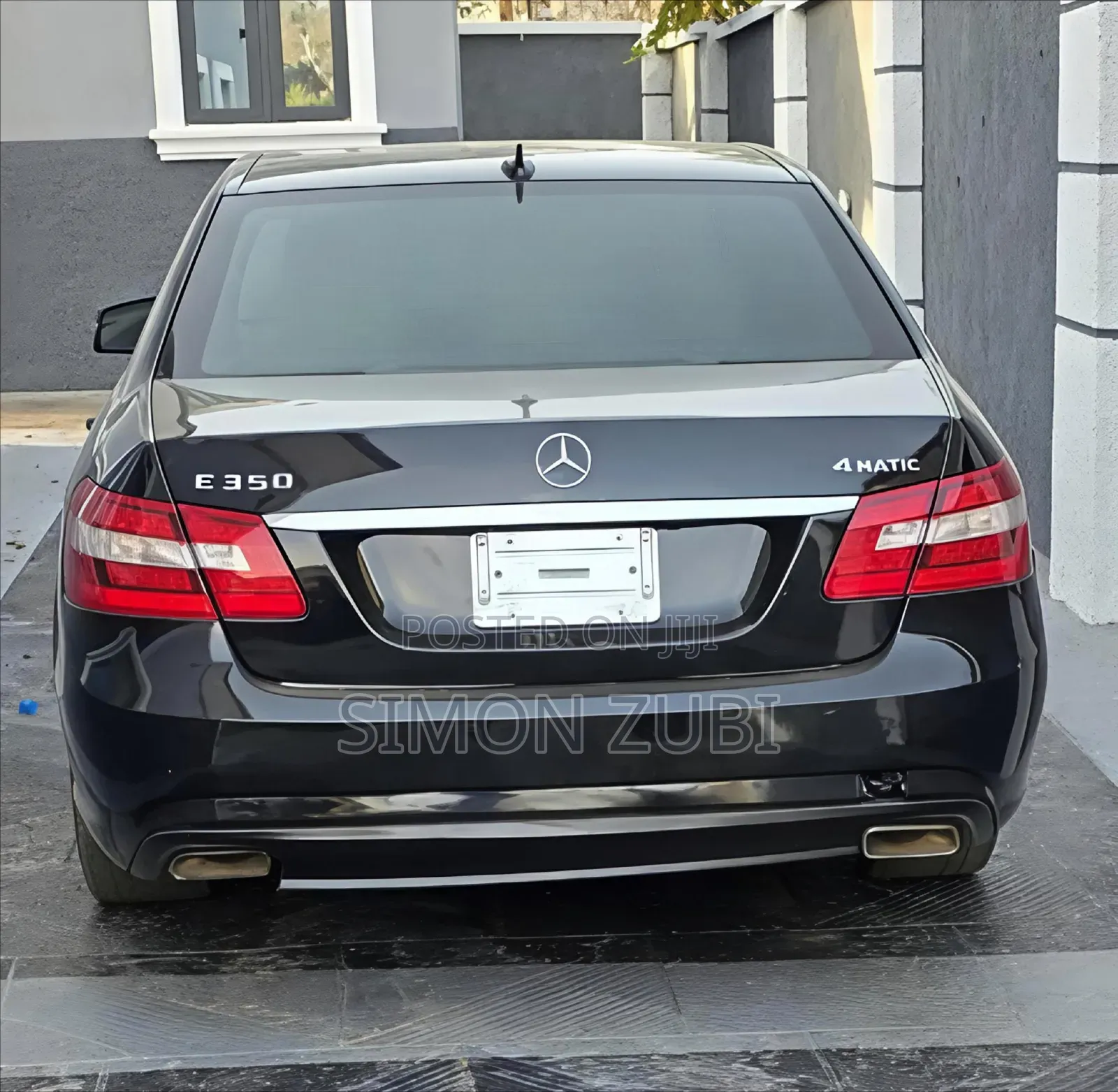 Mercedes-Benz E350 2010 Black