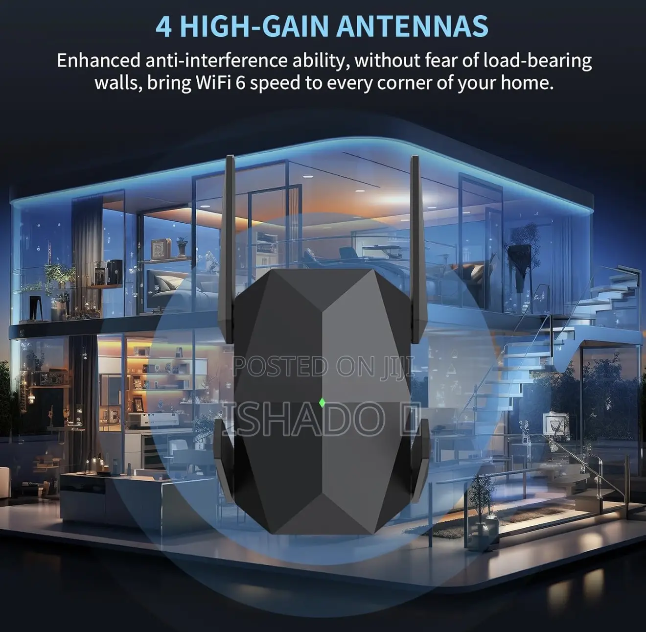 Ingabis 2025 Ax3000 Wifi 6 Extender