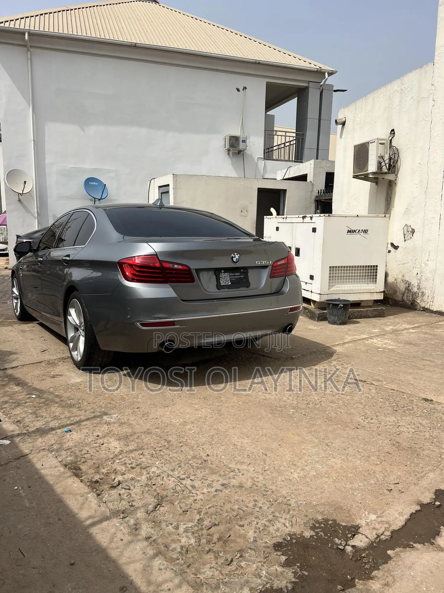 BMW 523i 2014 Gray