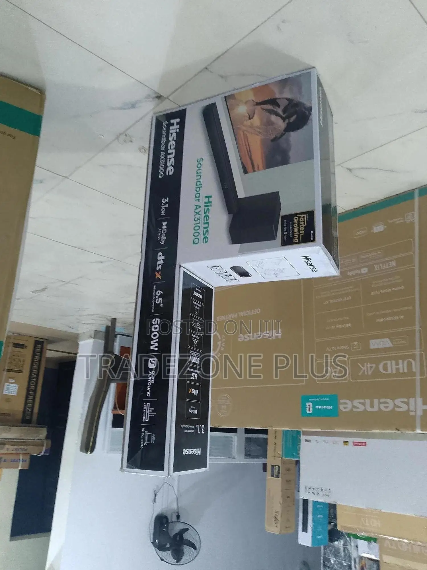 Hisense 500w Soundbar With Wireless Bass Unit