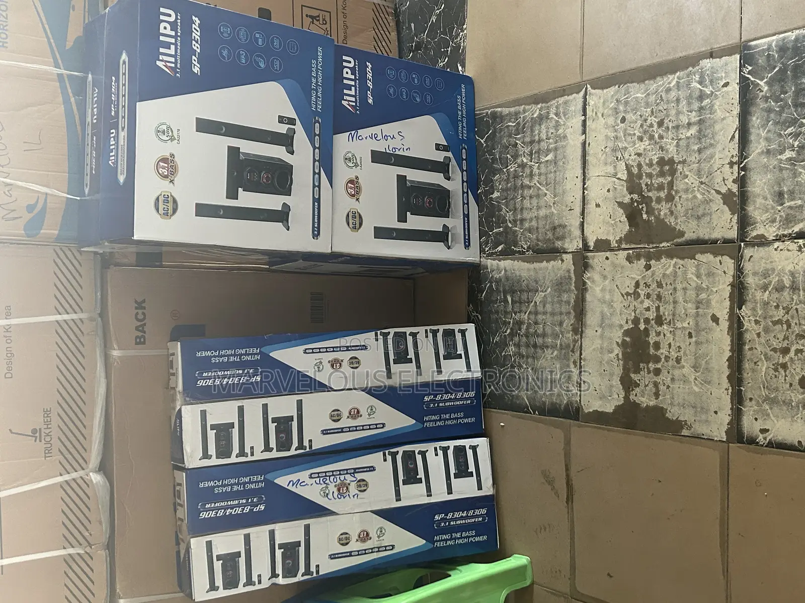 Brand New Alipul Multimedia Standing Speaker With Warranty 2years