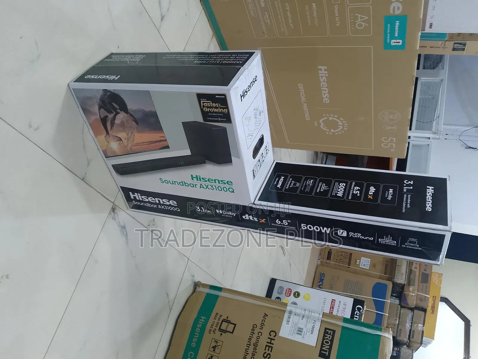 Hisense 500w Soundbar for Enhanced Tv Dialogue