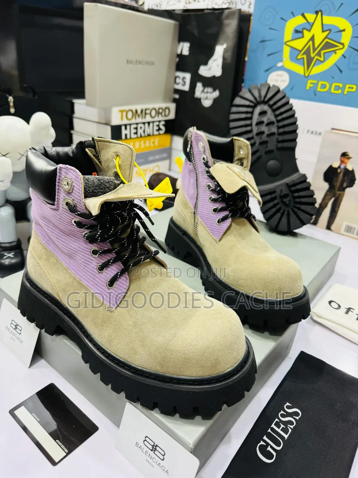 Luxury FDCP Lace-Up Boots
