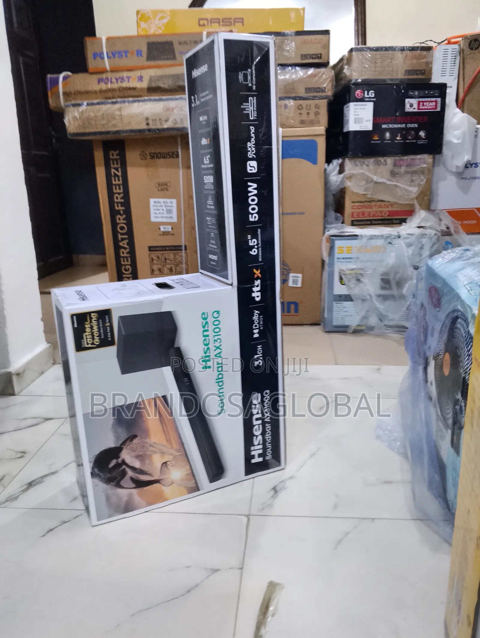 Hisense Hisaud3100q-Ax Wide Coverage 500w Sound Bar
