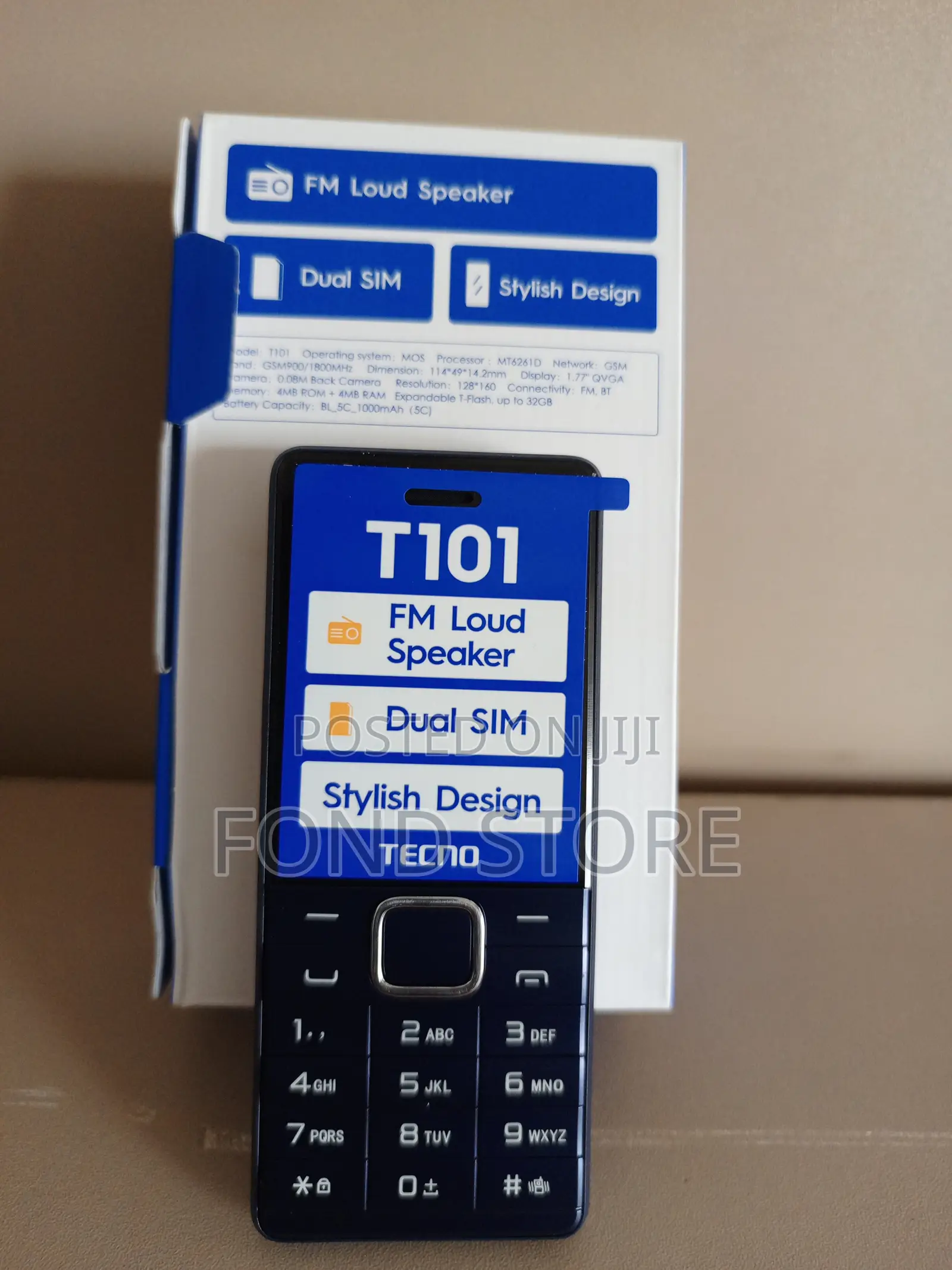 New Tecno T101 Green